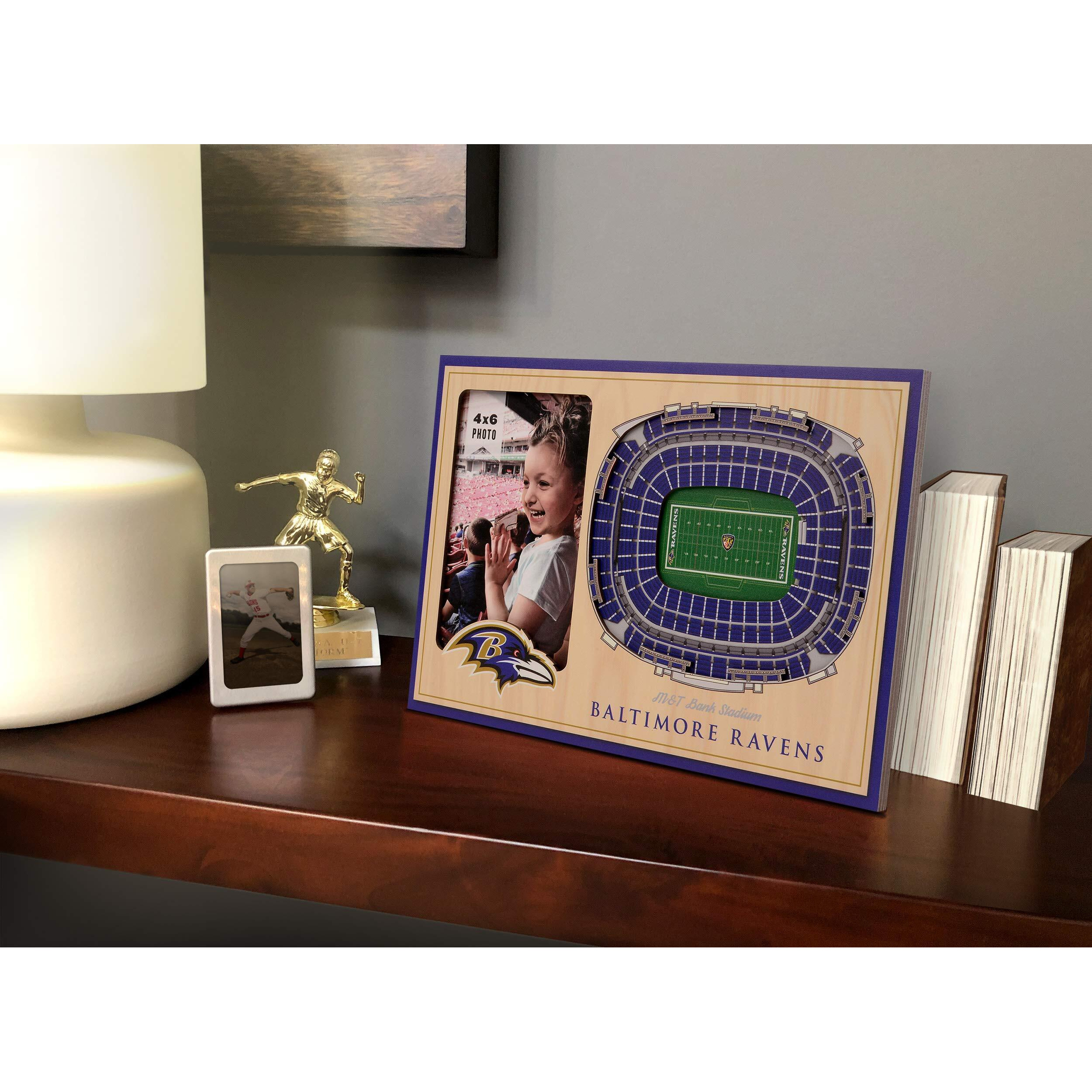 Youthefan Nfl Baltimore Ravens 3D Stadiumviews Picture Frame