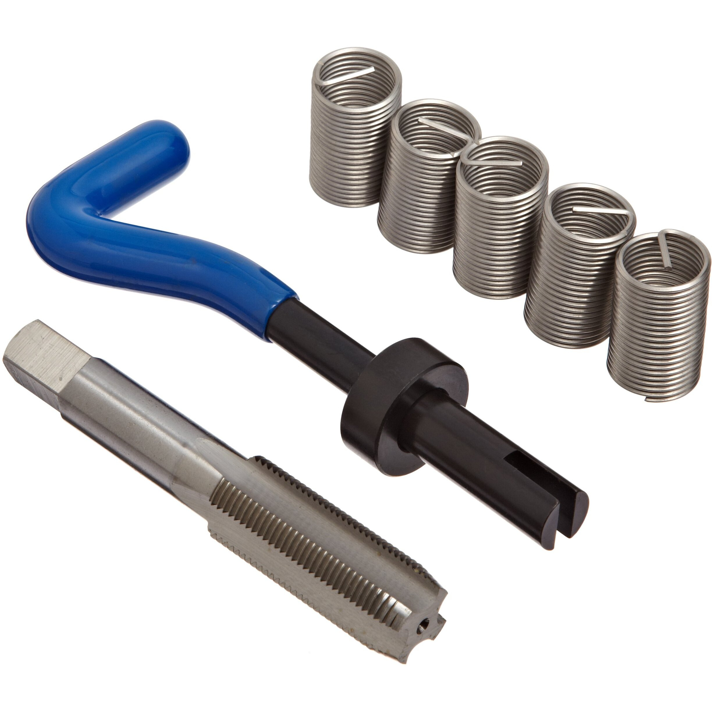 E-Z Lok Ek31420 Helical Threaded Insert Kit  304 Stainless Steel  5/8""-18 Thread Size  1.250"" Installed Length (Pack Of 5)