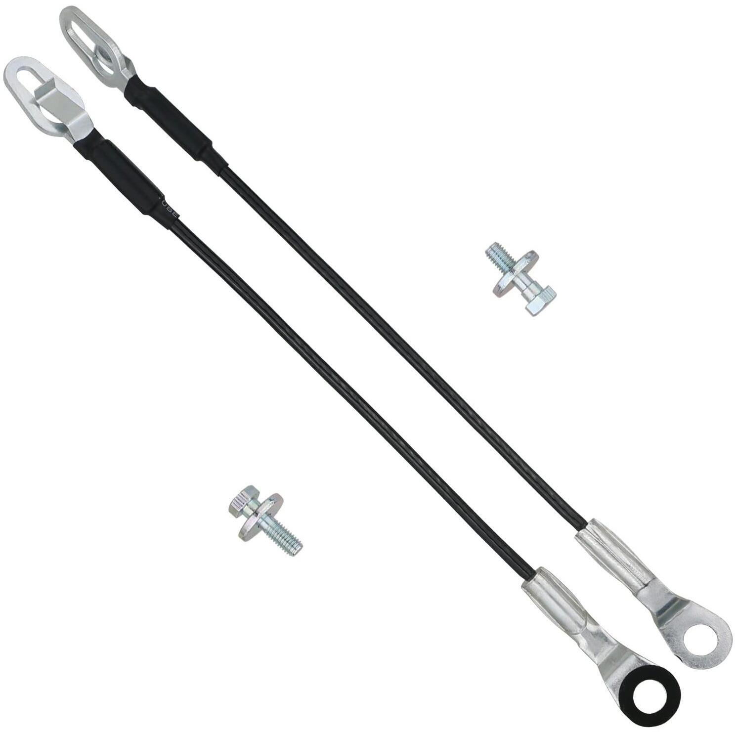 Apperfit Tailgate Cable Strap With Bolt Compatible With 1999-2007 Chevrolet Chevy Silverado Avalanche Gmc Sierra 1500 2500 3500 Tailgate Parts Replaces 88980509 88980510 11609938