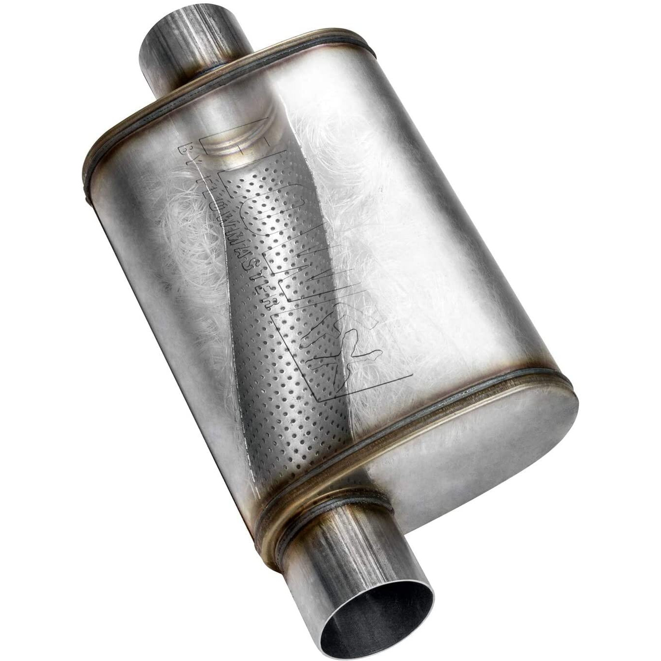Flowmaster 71226 Flowfx Muffler 409S 2.5 Inch Offset In / 2.5"" Center Out By Maperformance - (2 Pack)