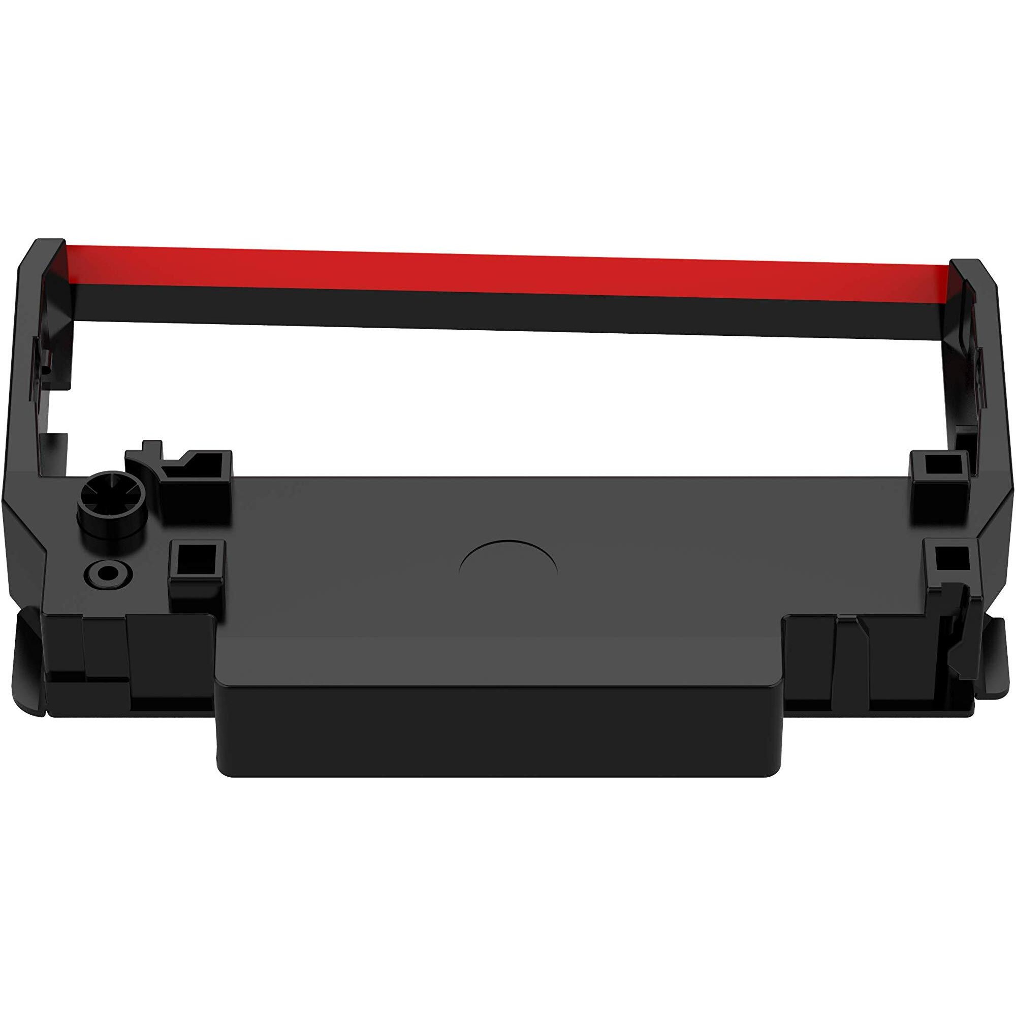 12-Pack Erc30 Erc-30 Erc 30 34 38 B/R Compatible Cash Register Ink Ribbon Used For Erc38 Nk506 Tm-U220 M188B  Btp-M300  Grc-220Br Sbr-275 (Black And Red)