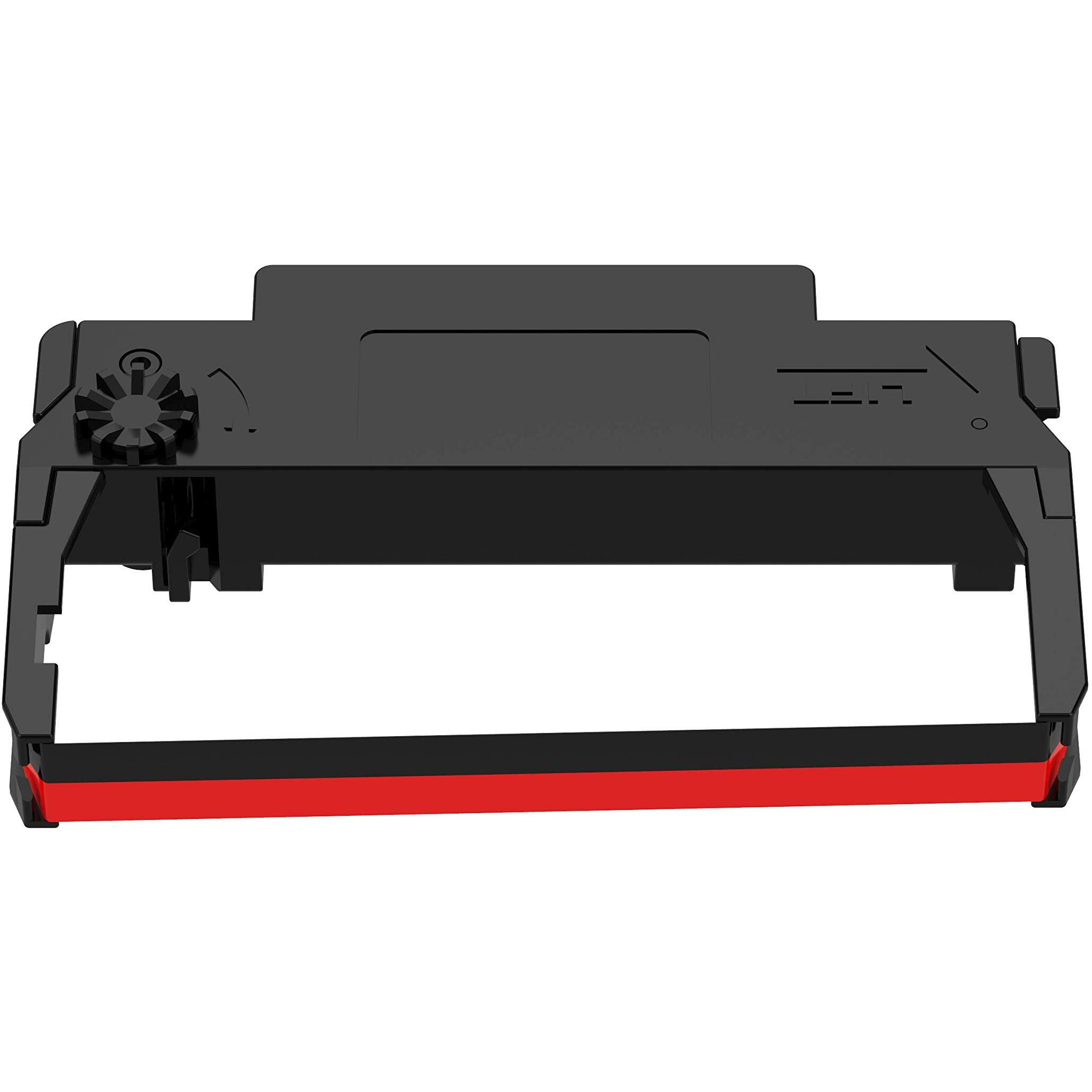 12-Pack Erc30 Erc-30 Erc 30 34 38 B/R Compatible Cash Register Ink Ribbon Used For Erc38 Nk506 Tm-U220 M188B  Btp-M300  Grc-220Br Sbr-275 (Black And Red)