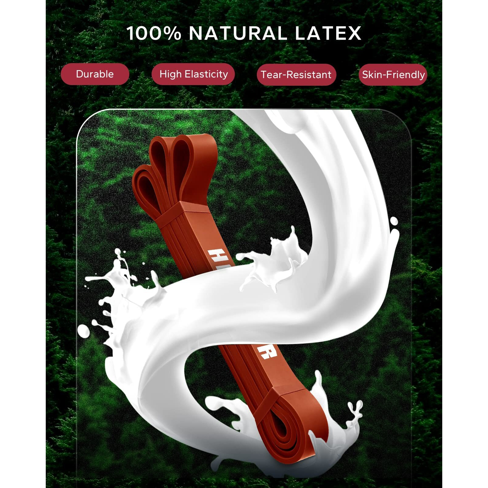 Pull Up Assistance Bands  Hapbear Resistance Band Set Of 5  Long Power Workout Rubber Bands With Door Anchor  Strength Heavy Duty Exercise Bands For Powerlifting Stretching Fitness Training  Colorful