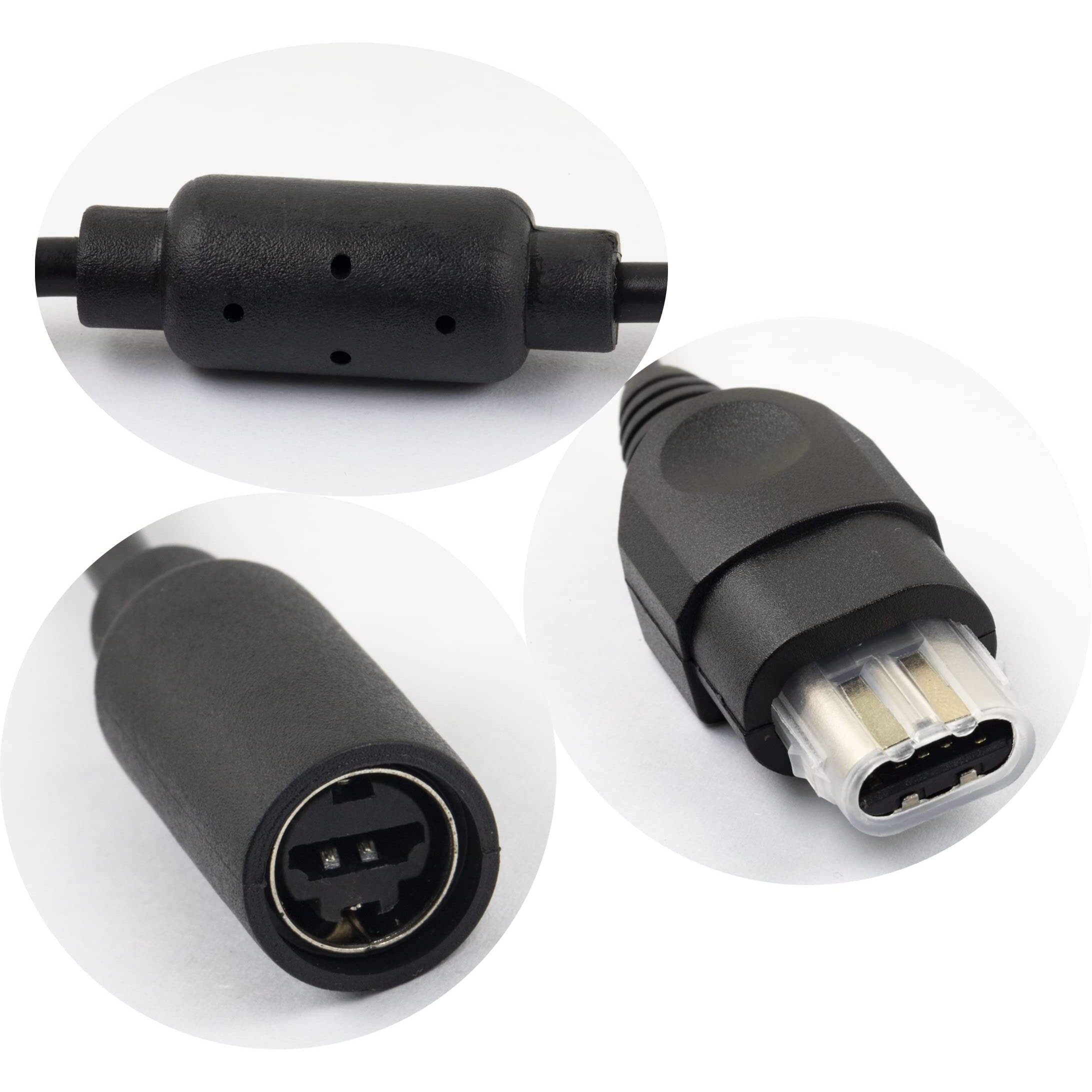Risingsaplings Breakaway Cable Adapter Cord Compatible For Original Xbox Controller Cable About 25Cm / 10 "" Long (1 Pcs)