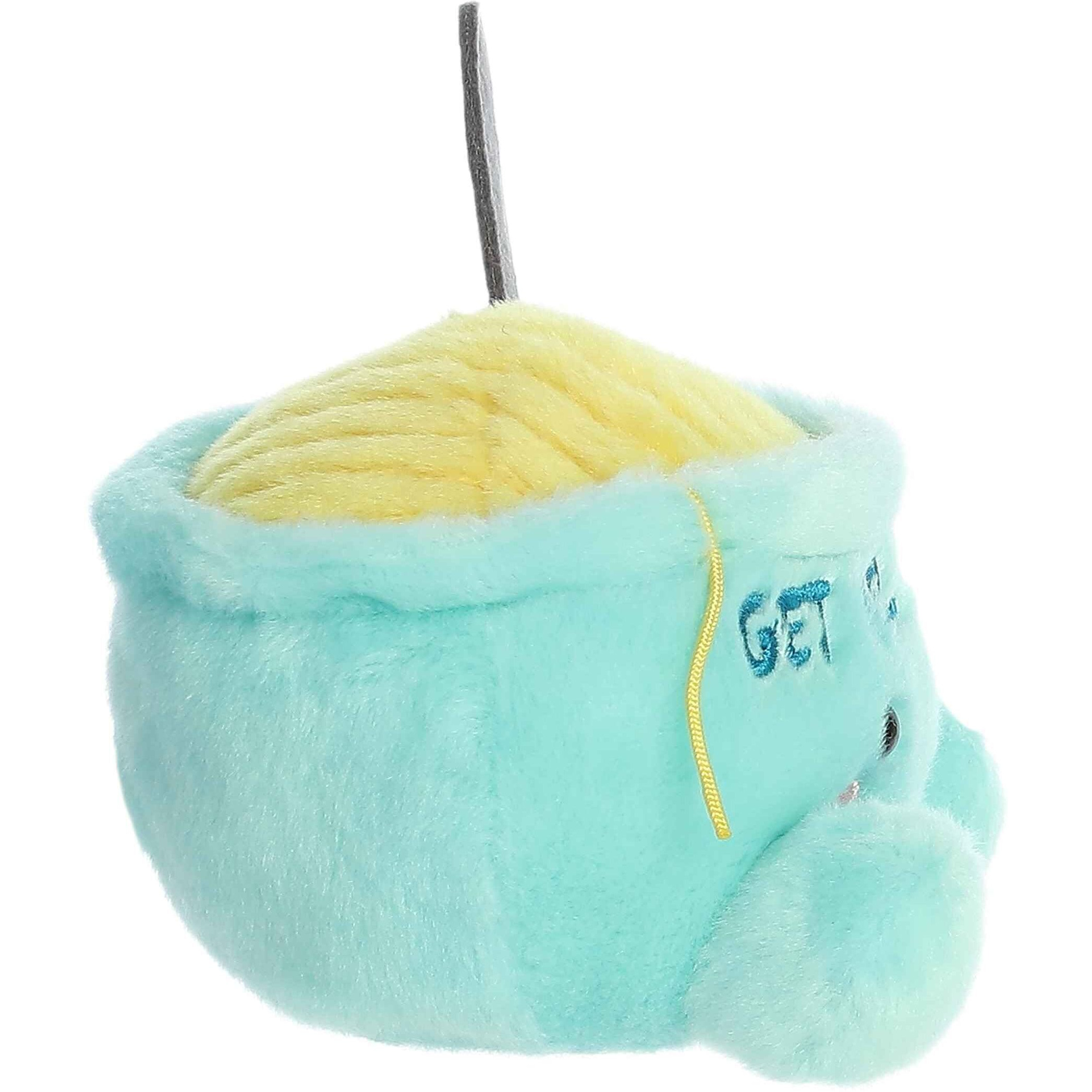 Aurora Adorable Palm Pals Welly Chicken Soup Stuffed Animal - Pocket-Sized Play - Collectable Fun - Blue 5 Inches