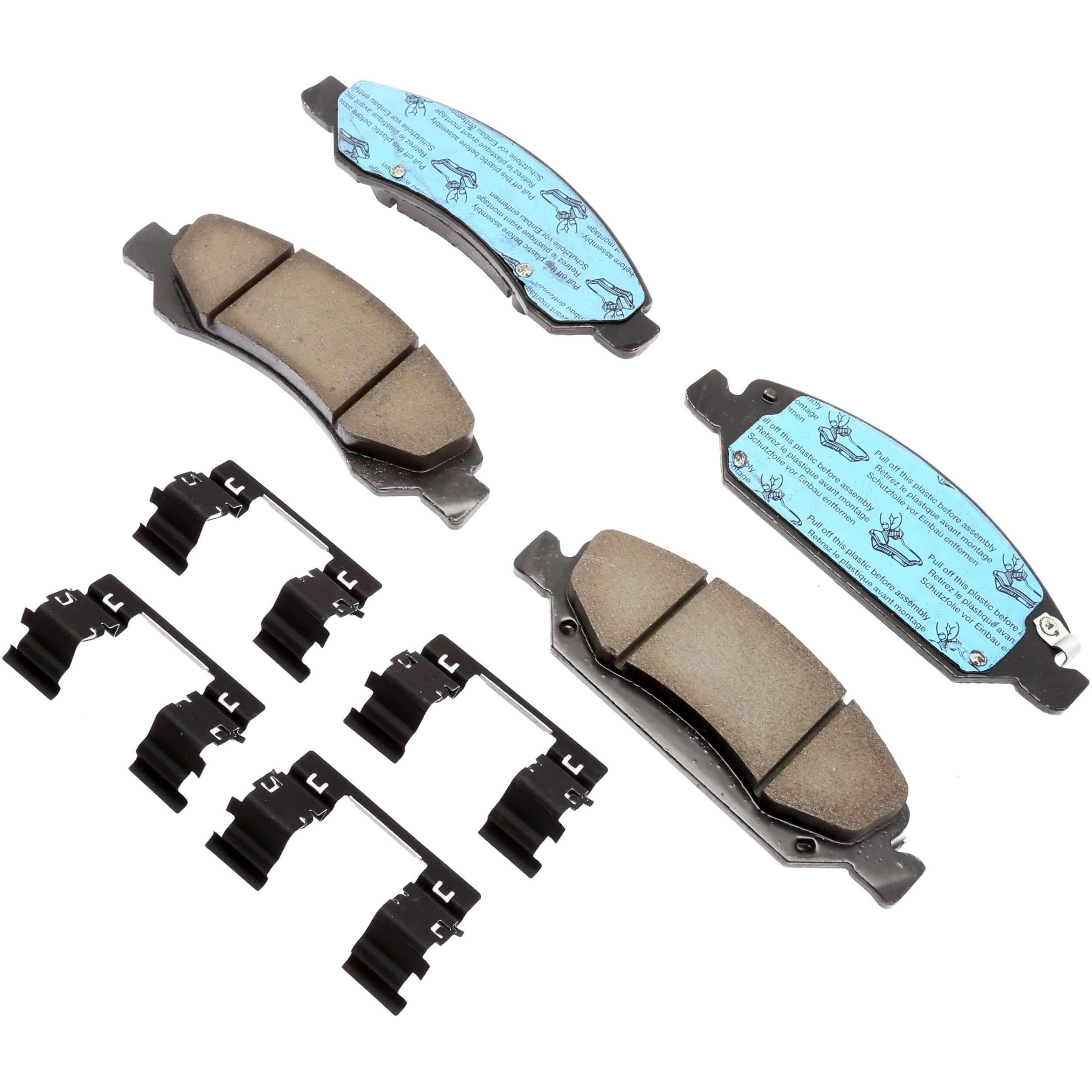 Acdelco Gold 17D1367Achf1 Ceramic Front Disc Brake Pad Kit