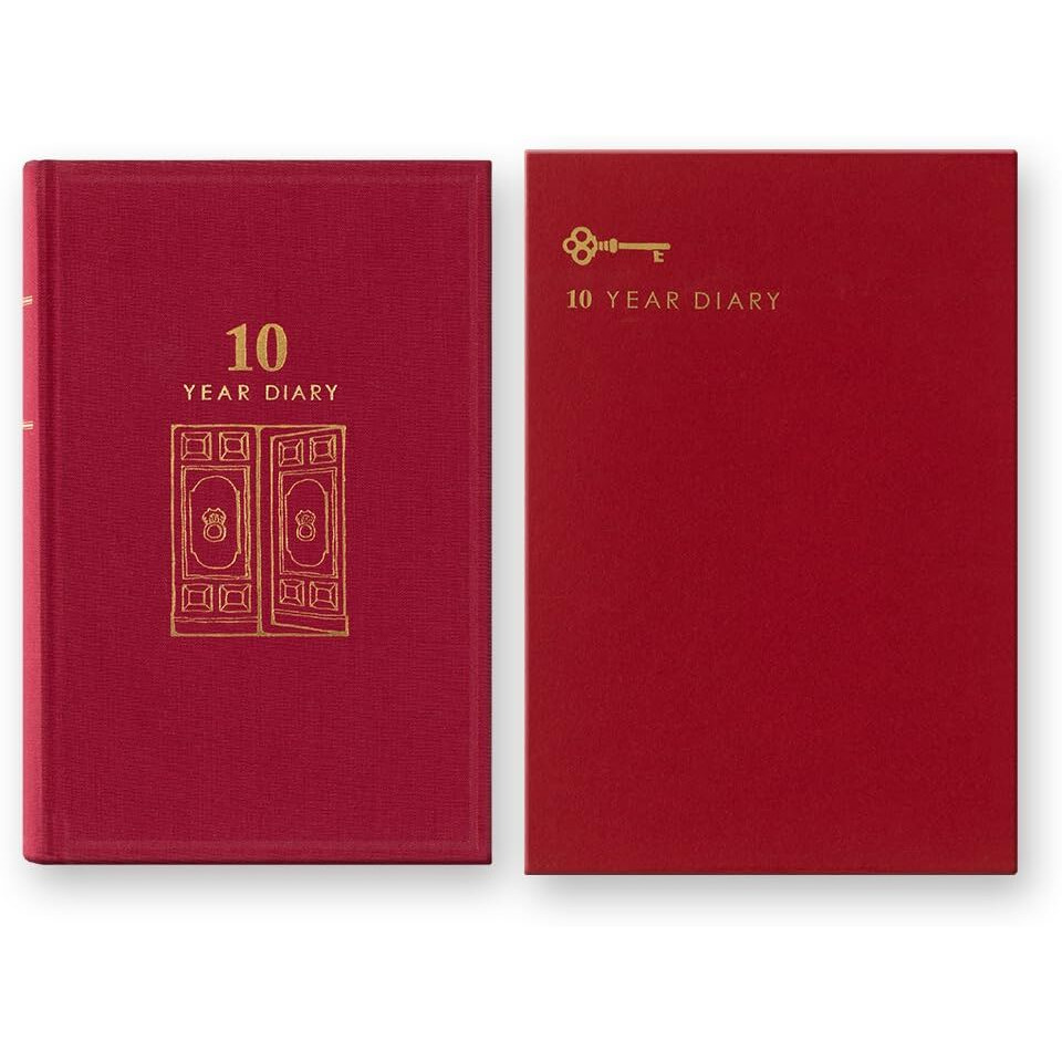 Designphil Midori 12860006 Diary  10-Year Consecutive Door