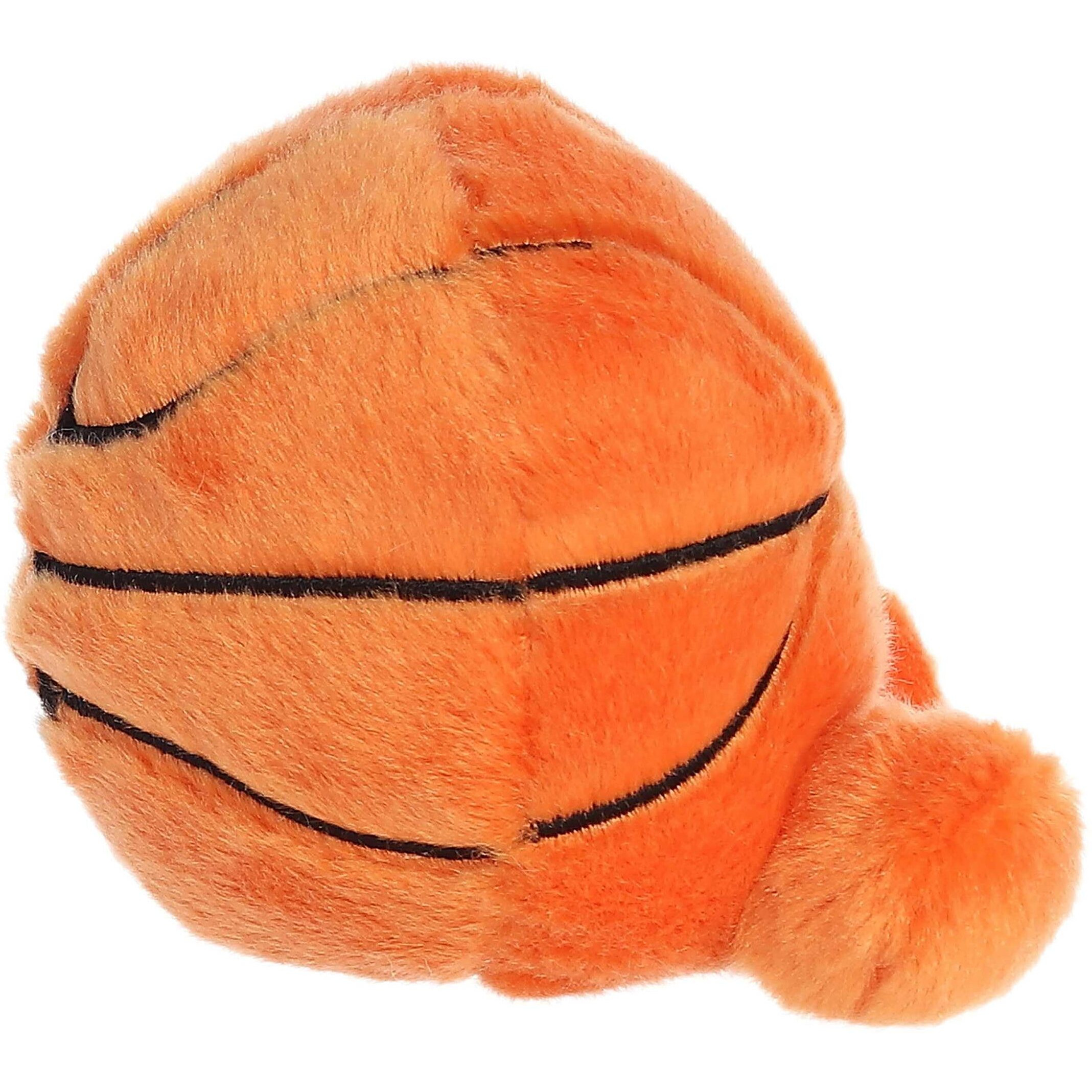 Aurora Adorable Palm Pals Hoops Basketball Stuffed Animal - Pocket-Sized Play - Collectable Fun - Orange 5 Inches