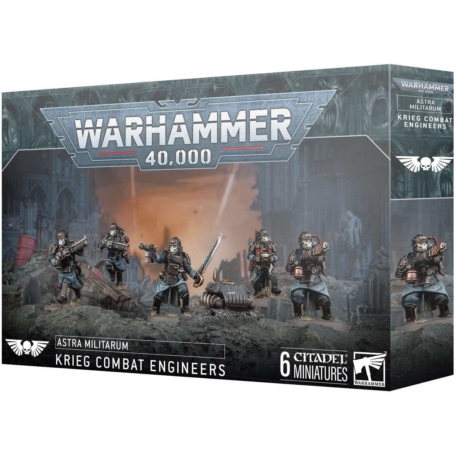 Games Workshop - Warhammer 40 000 - Astra Militarum Krieg Combat Engineers