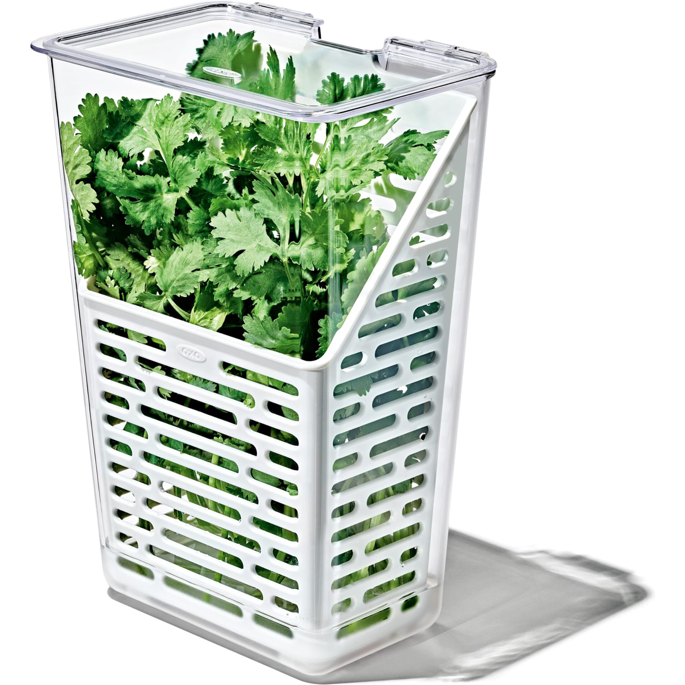 Oxo Good Grips Produce Saver - Herb Keeper  4.5 X 6.0 X 11.3 In  White
