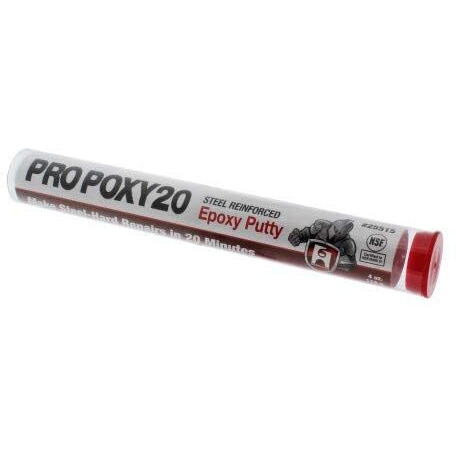 Hercules Pro Poxy 20 4 Oz. Epoxy Putty  Dark Gray/Black