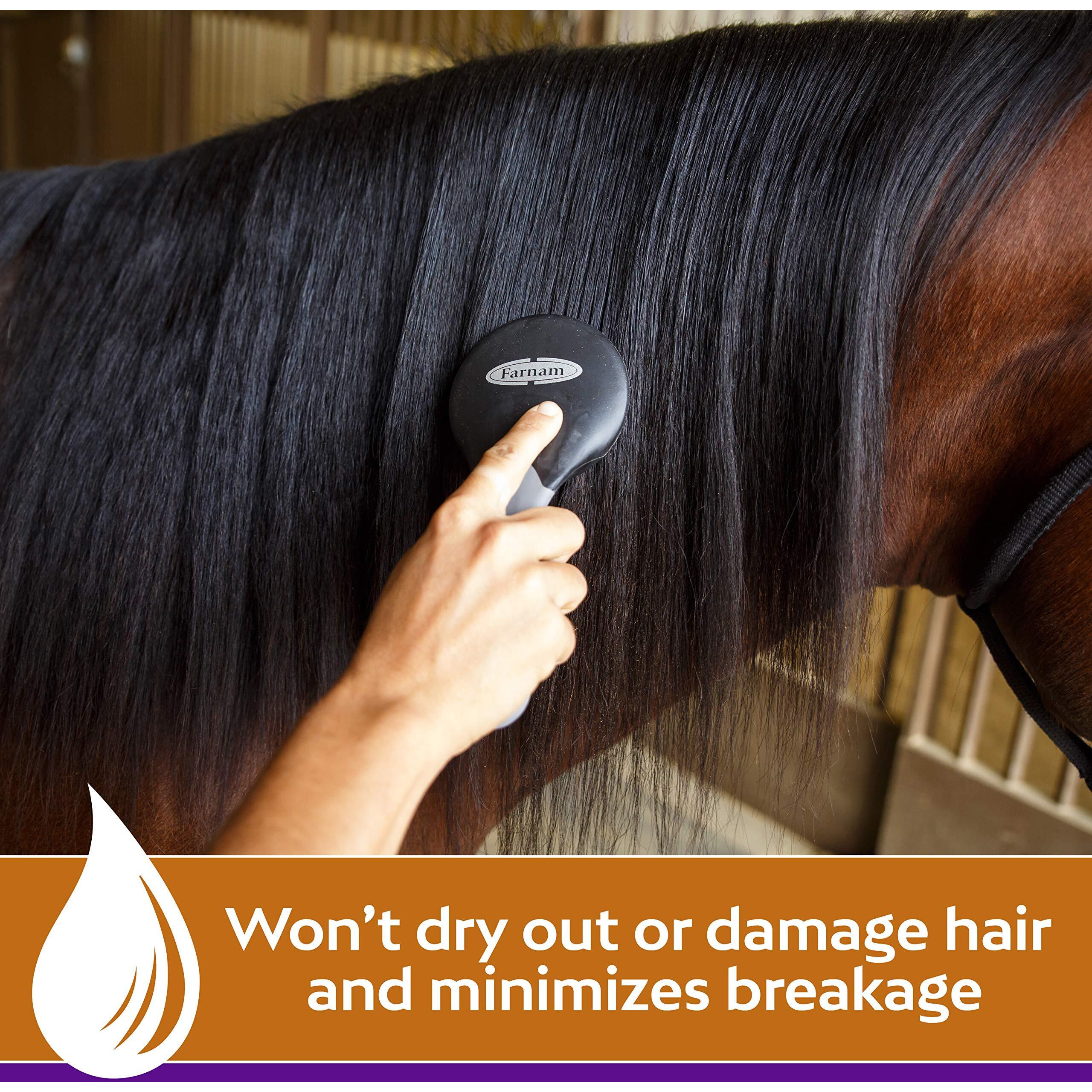 Farnam Vetrolin Shine Coat Conditioner & Shine Spray For Horses & Dogs 64 Ounces