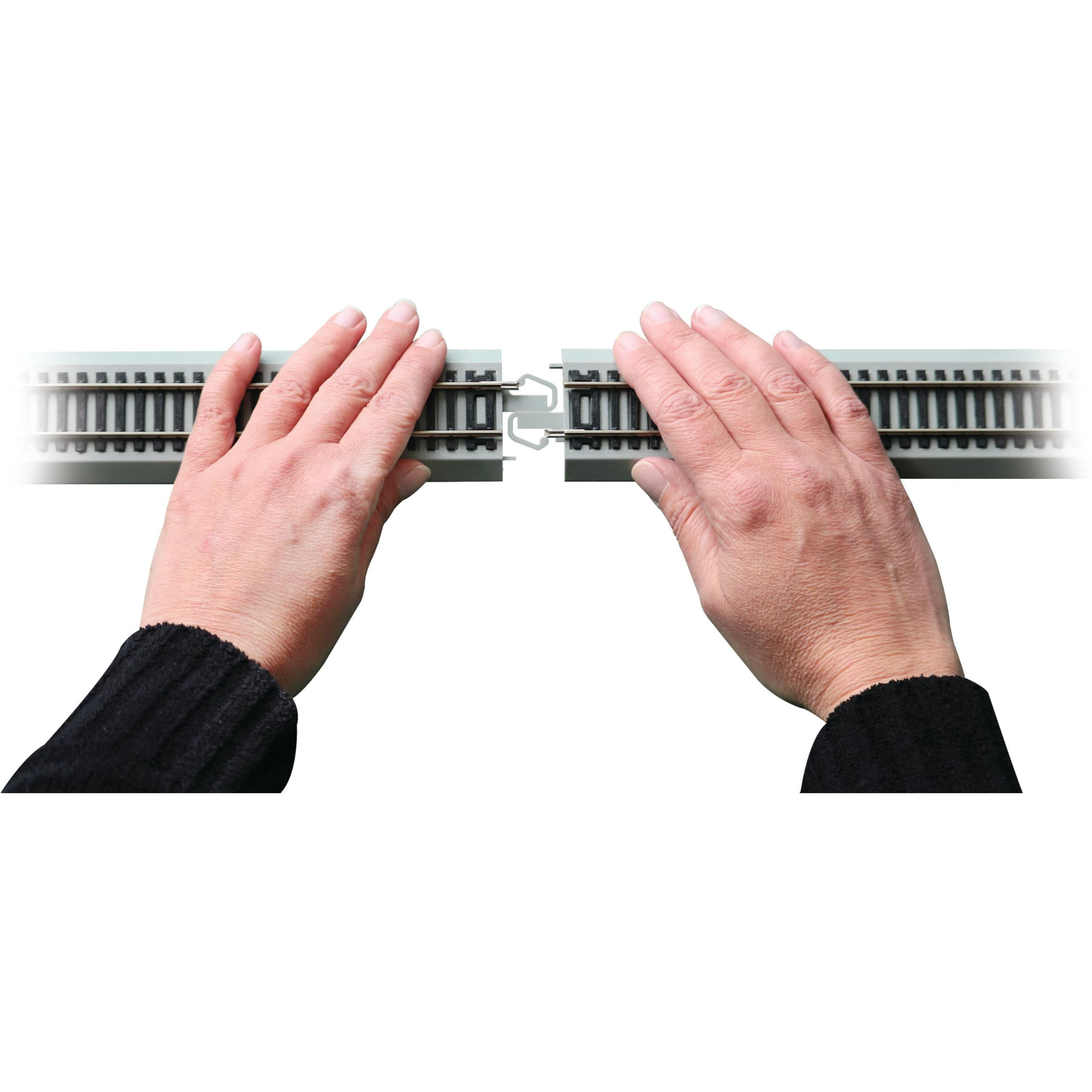 Bachmann Trains - Snap-Fit E-Z Track - Nickel Silver Oval With Speed Controller - Ho Scale