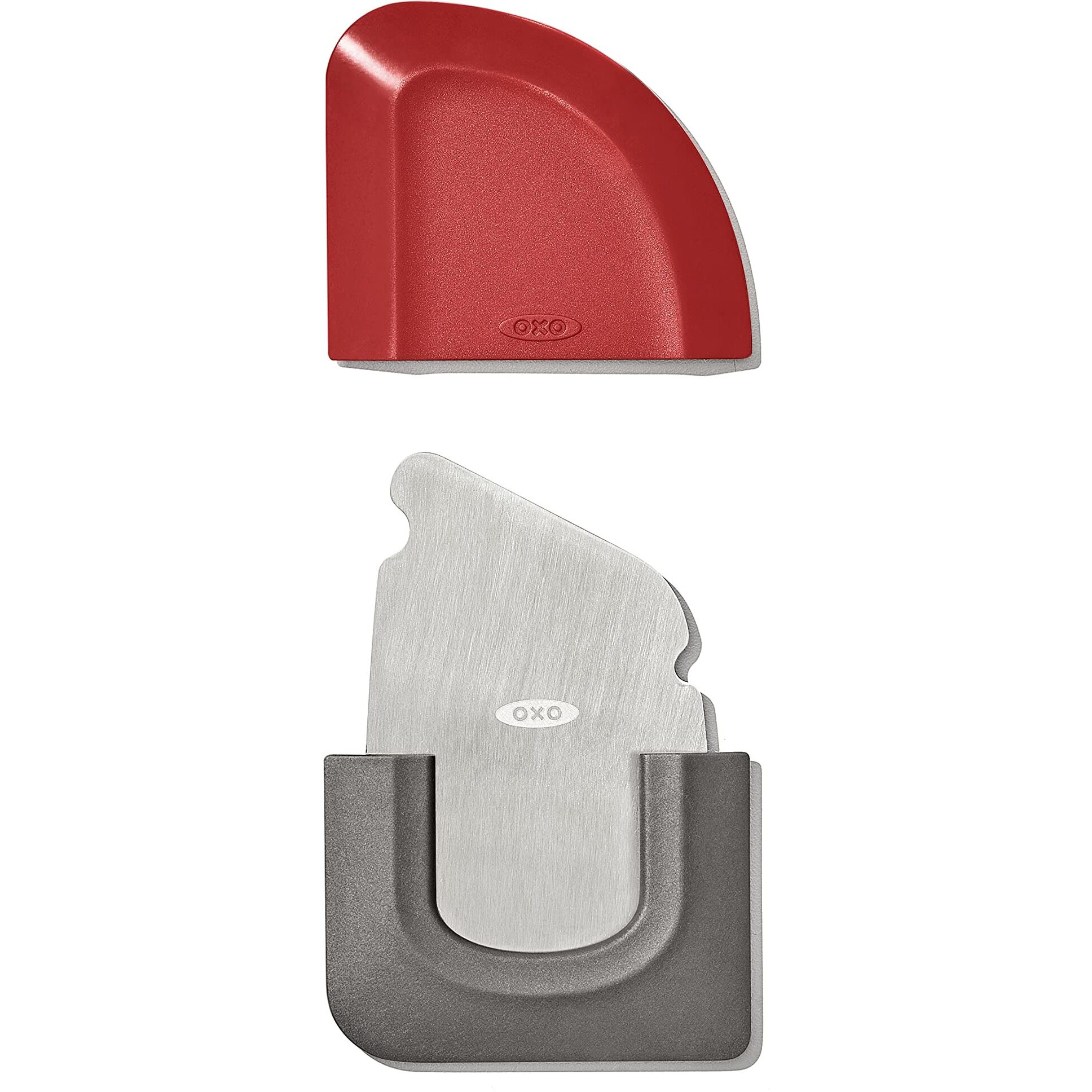 Oxo Outdoor Kitchen 3-In-1 Squeegee And Scraper Red/Grey