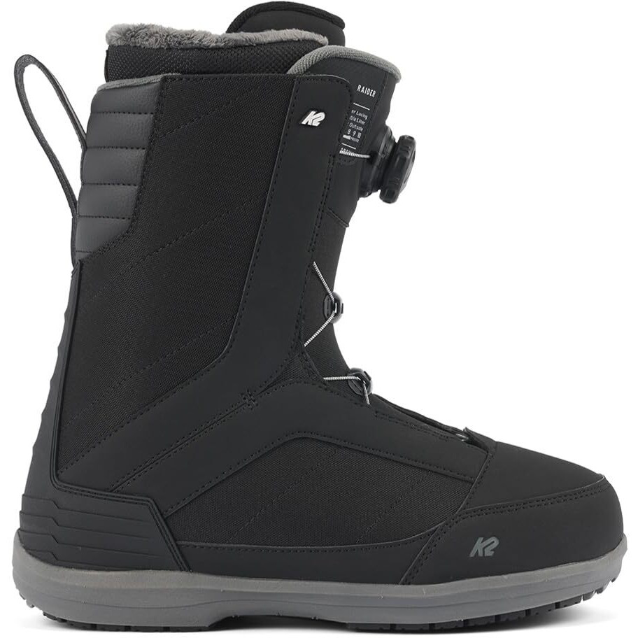 K2 Raider Mens Snowboard Boots  Black  10