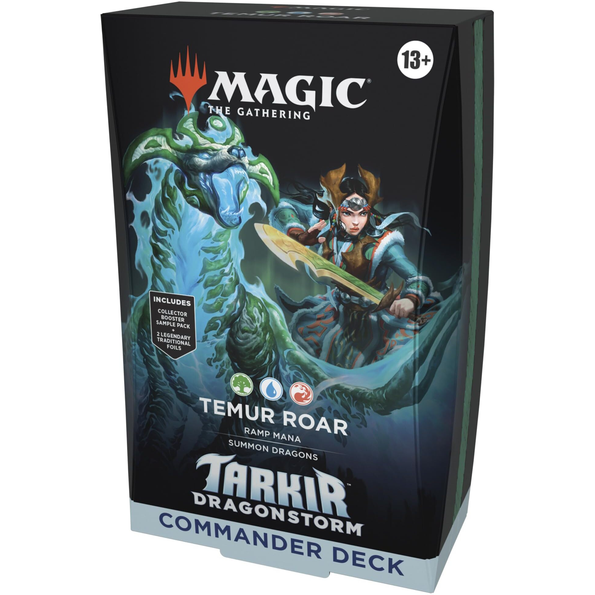 Magic The Gathering Tarkir Dragonstorm Commander Deck - Temur Roar
