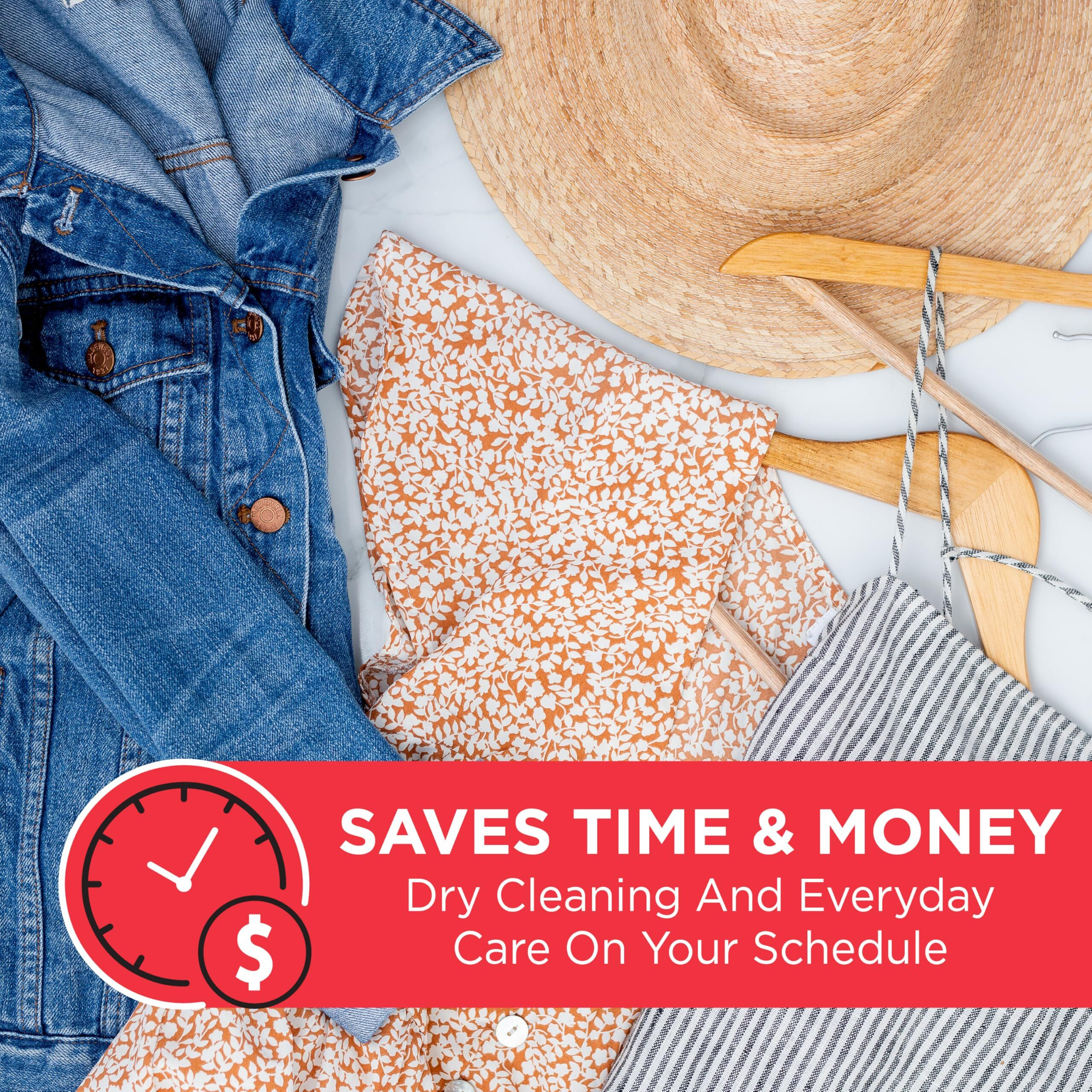 Dryel At-Home Dry Cleaner Kit  New And Improved With Rapid Refresh Technology  Gentle Laundry Care For Special Fabrics And Dry-Clean-Only Clothes  12 Loads With On-The-Go Stain Remover