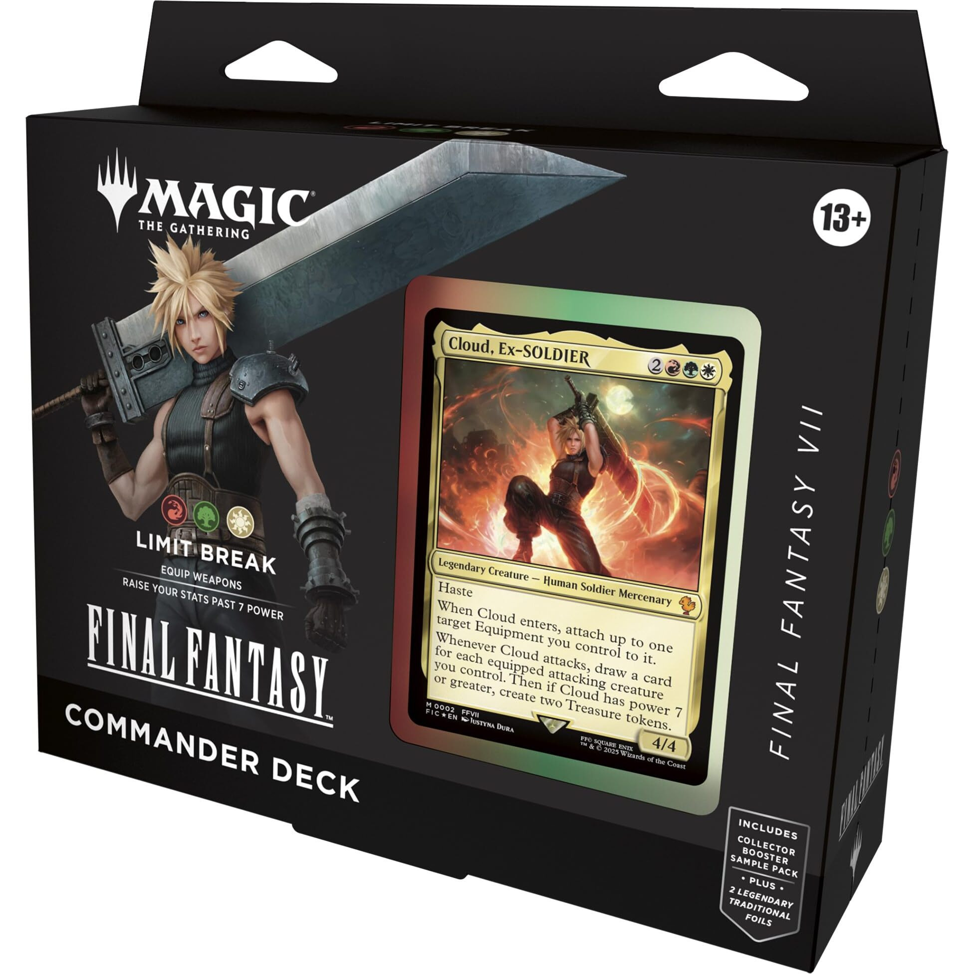 Magic The Gathering Final Fantasy Vii Commander Deck - Limit Break