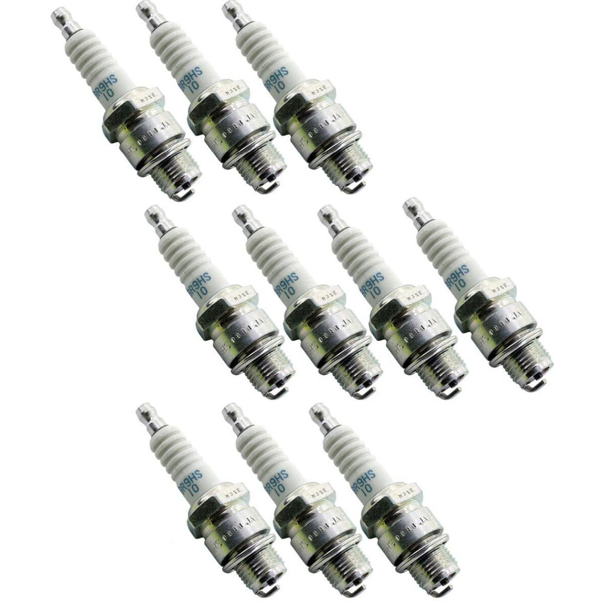 Ngk 4551 Pack Of 10 Spark Plugs (Br9Hs-10)
