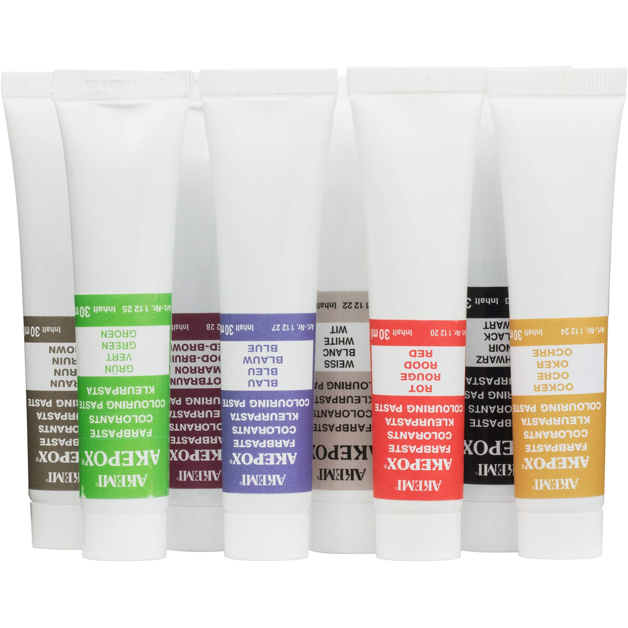 Akemi Akepox Assorted Colorant Set 8/Box