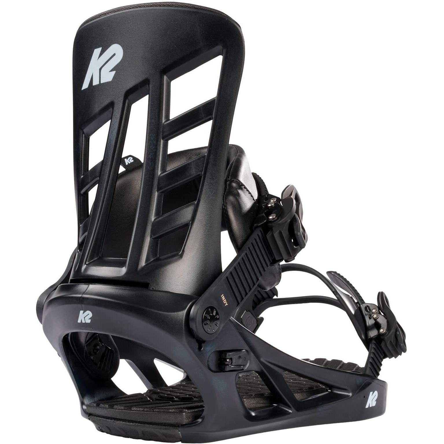 K2 Indy Mens Snowboard Bindings  Black  Xl