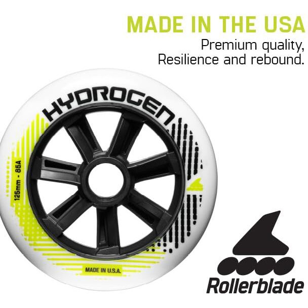 Hydrogen 125Mm 85A Wheels (6 Pack)