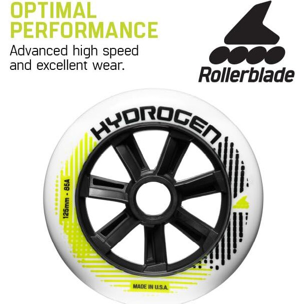 Hydrogen 125Mm 85A Wheels (6 Pack)