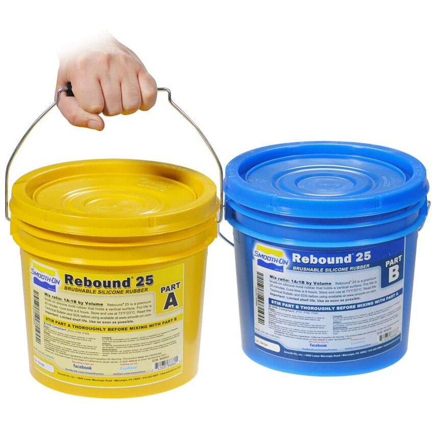 Rebound 25 - Brushable Platinum Silicone Rubber - Gallon Unit