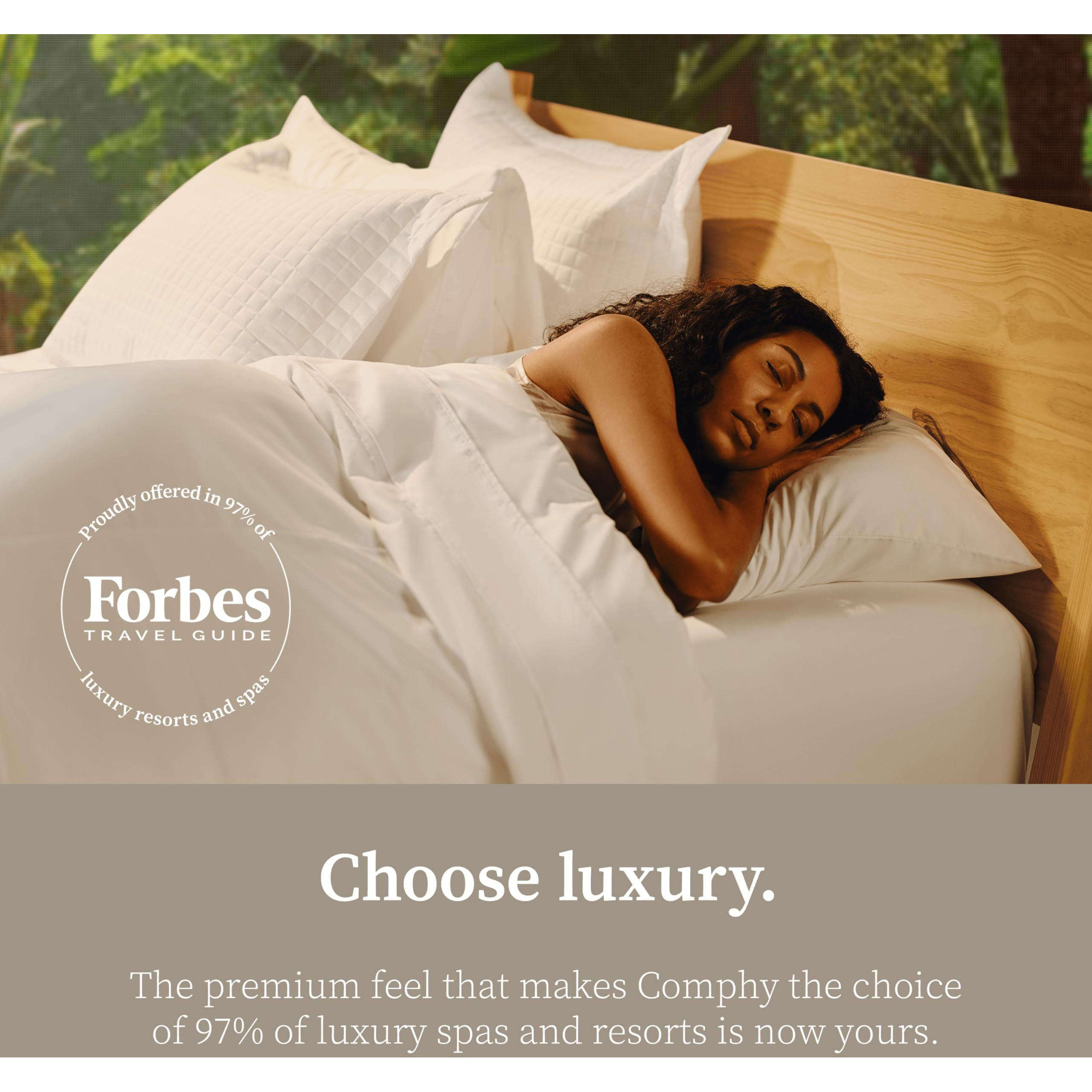 Coop Home Goods Comphy Softspa Bed Sheet Set Of 4 Pieces  White King  Super Soft King Sheets  Flat And Fitted  Luxury Spa And Hotel Quality Bed Sheets And Pillowcase Set