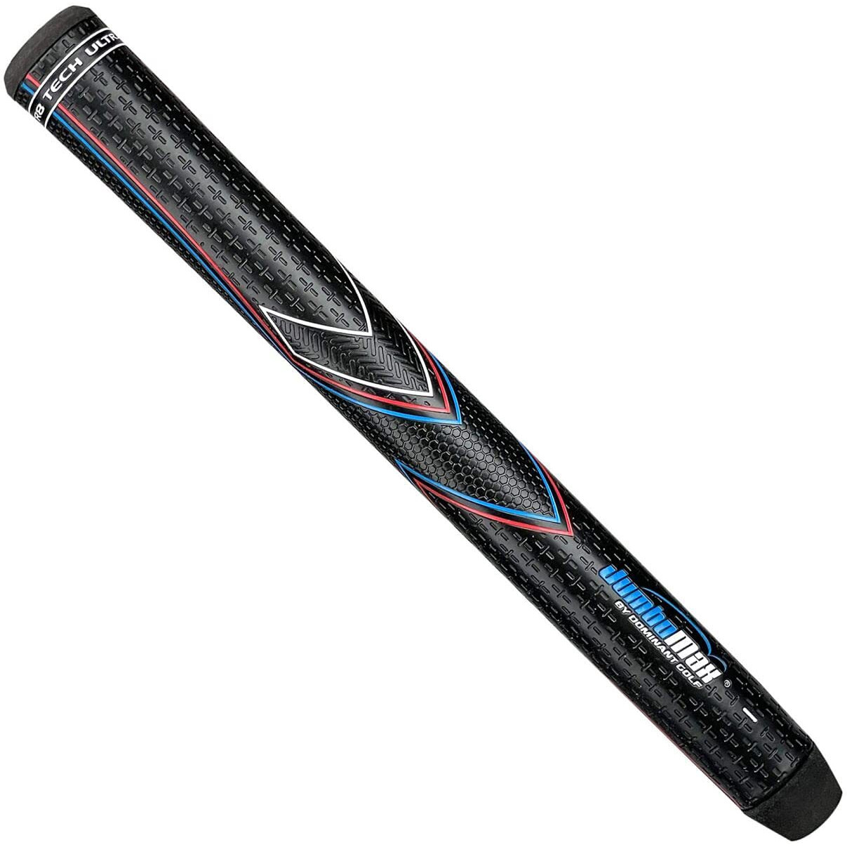 Jumbomax Golf Grips Str8 Tech Ultralite Non-Tapered Golf Club Grips  Super-Oversized Profile Golf Driver Grip  1 Unit  Medium (+5/16"")