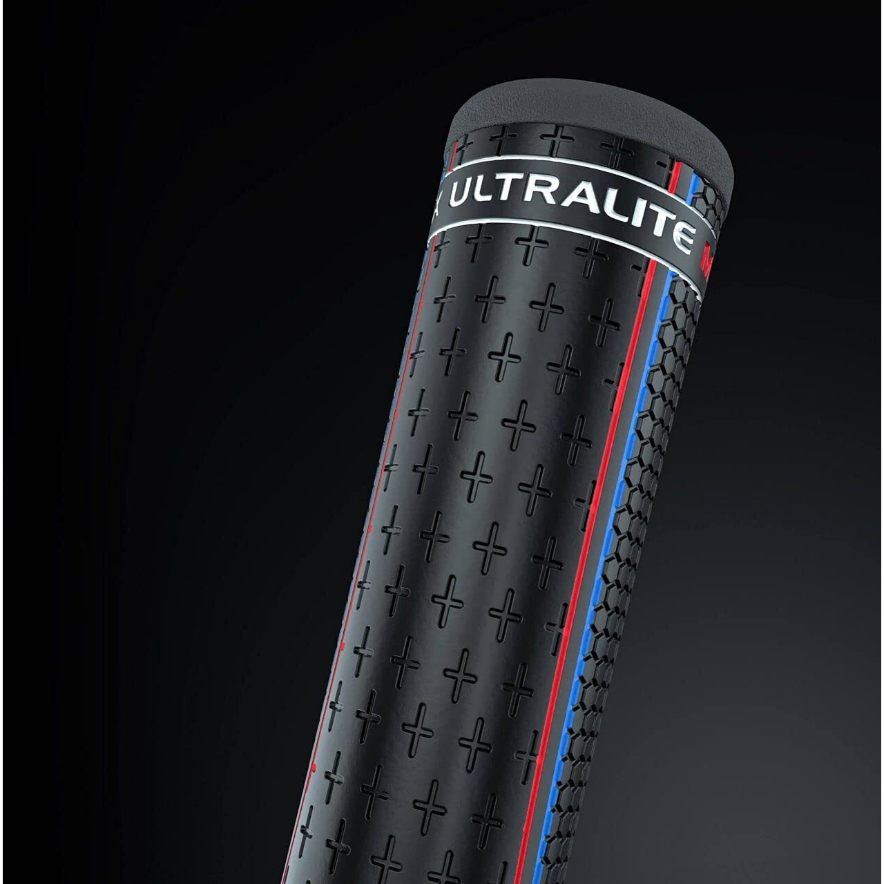 Jumbomax Golf Grips Str8 Tech Ultralite Non-Tapered Golf Club Grips  Super-Oversized Profile Golf Driver Grip  1 Unit  Medium (+5/16"")
