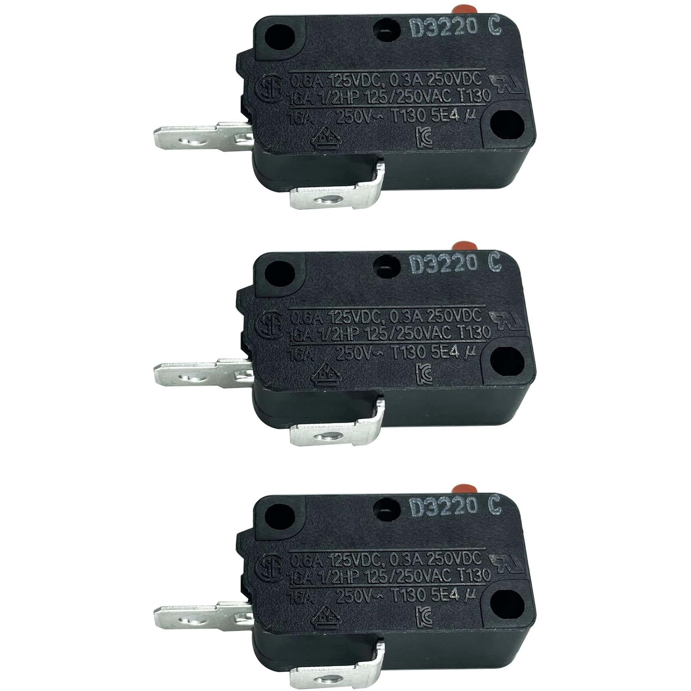 Lonye Da34-00011B Refrigerator Dispenser Switch Replacement For Samsung Refrigerator 3B73362F Szm-V16-Fa-63 Ap4141015 (Pack Of 3)