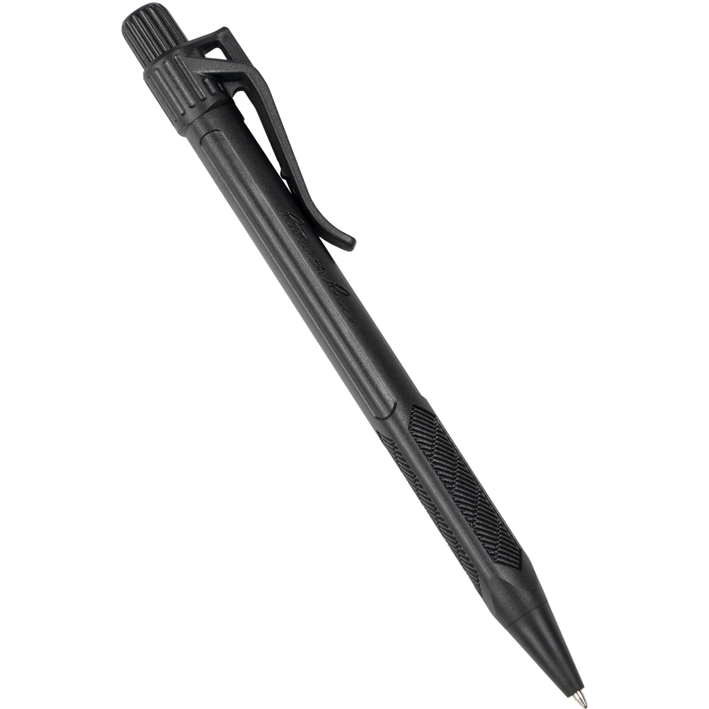 Rite In The Rain Weatherproof Durable Black Clicker Pen - Black Ink (No. Bk11)