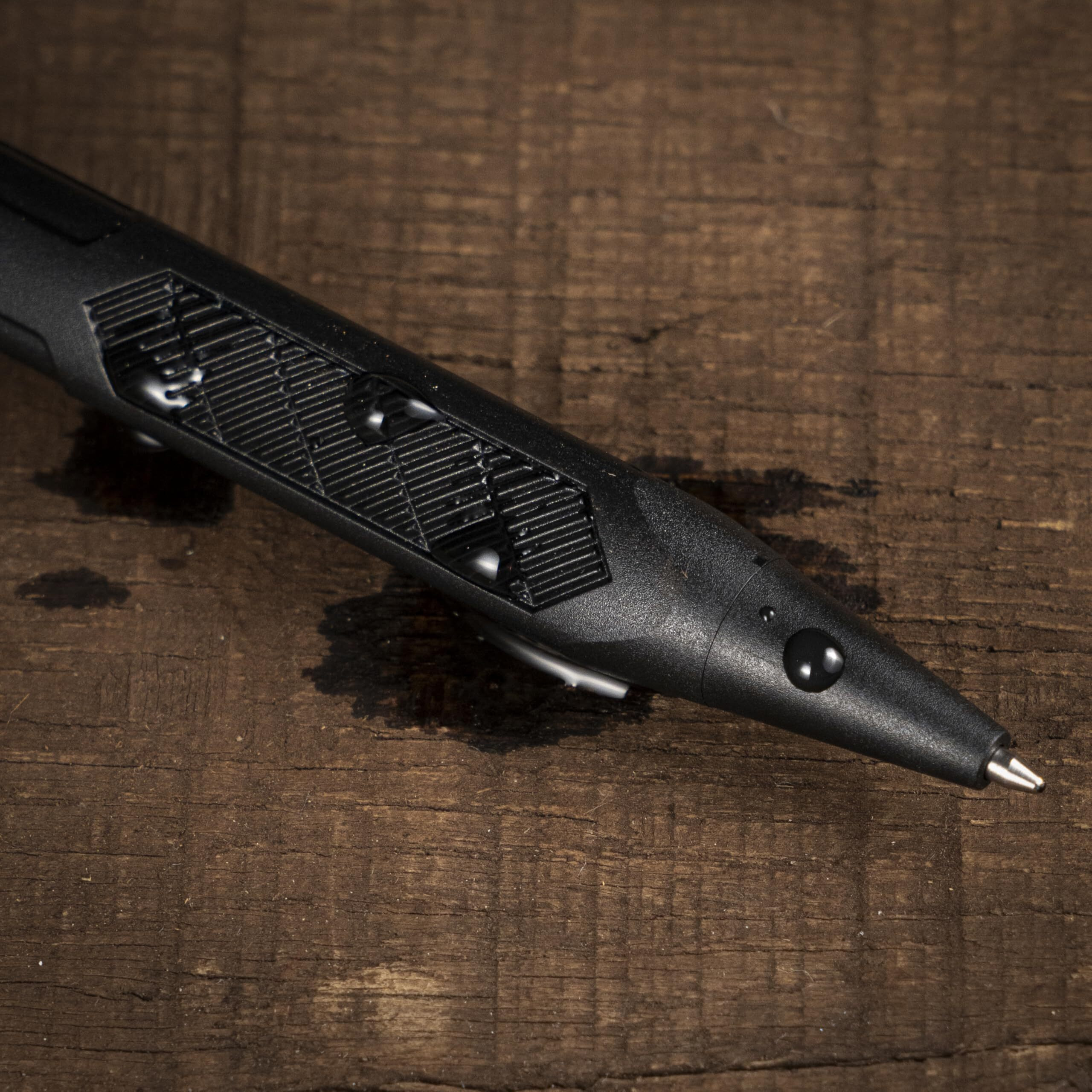 Rite In The Rain Weatherproof Durable Black Clicker Pen - Black Ink (No. Bk11)