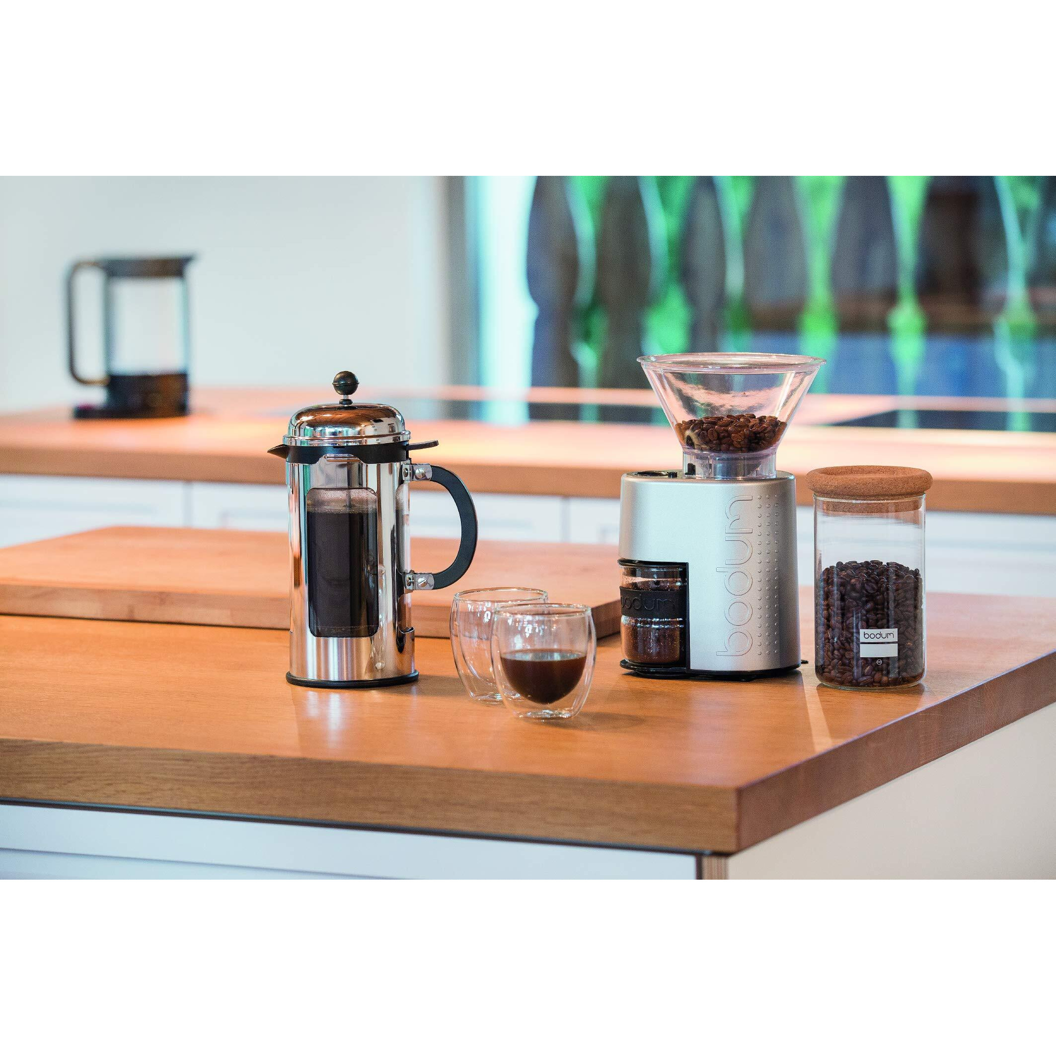 Bodum Chambord Locking Lid French Press Spoutless Spare Carafe  12 Oz  Transparent