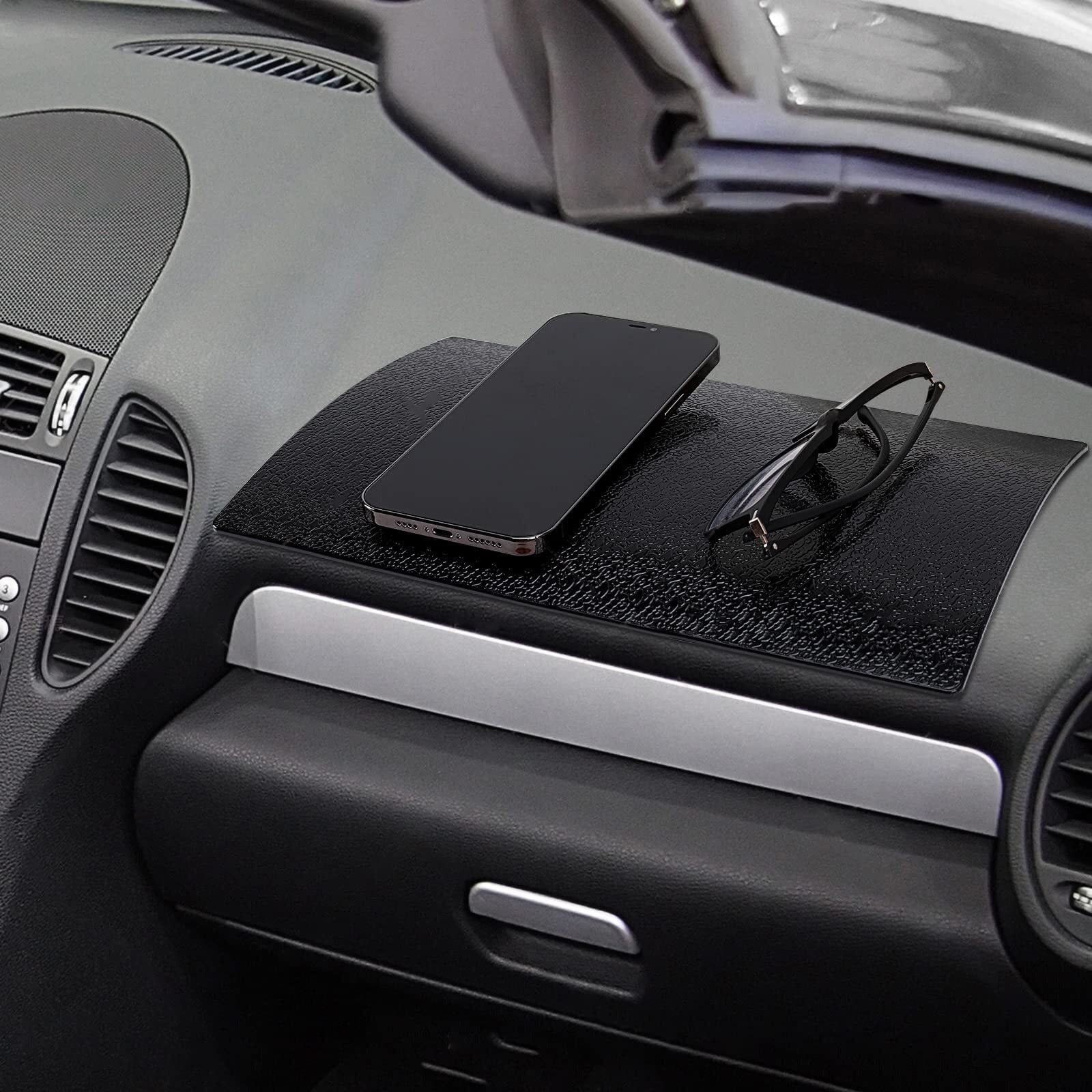 Extra Large Non-Slip Car Dashboard Sticky Pad - 11"&quotX7"" Mini-Factory Fixate Gel Mat For Phones  Glasses  Keys - Anti-Slip Grip