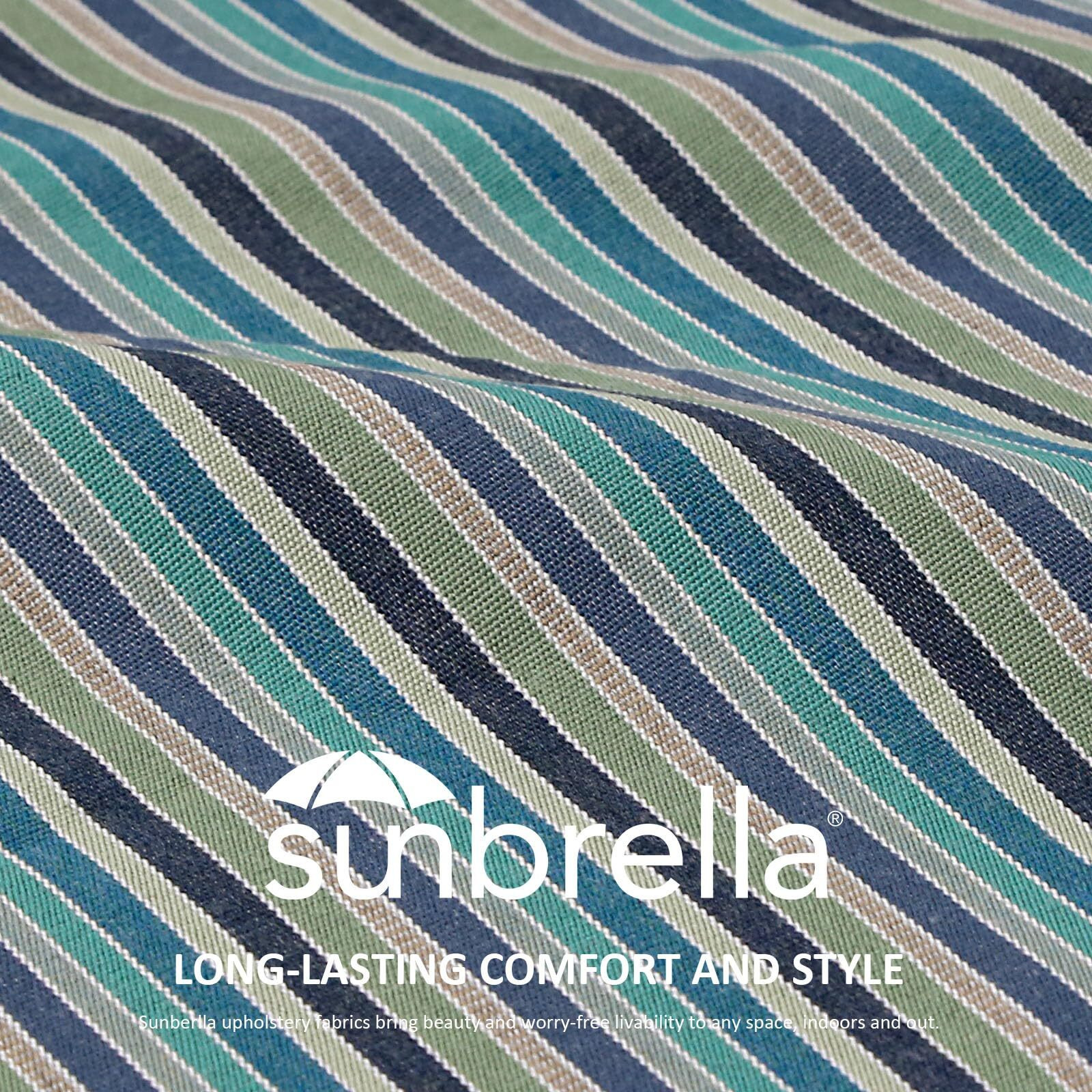 Sunbrella Square Corner Seat Cushions  19"" X 19"" X 3""  Set Of 4  Indoor Outdoor Waterproof Weather Resistant Universal Chair Pads With Ties For Patio Furniture  Garden Dining Chairs  Swell Turquoise