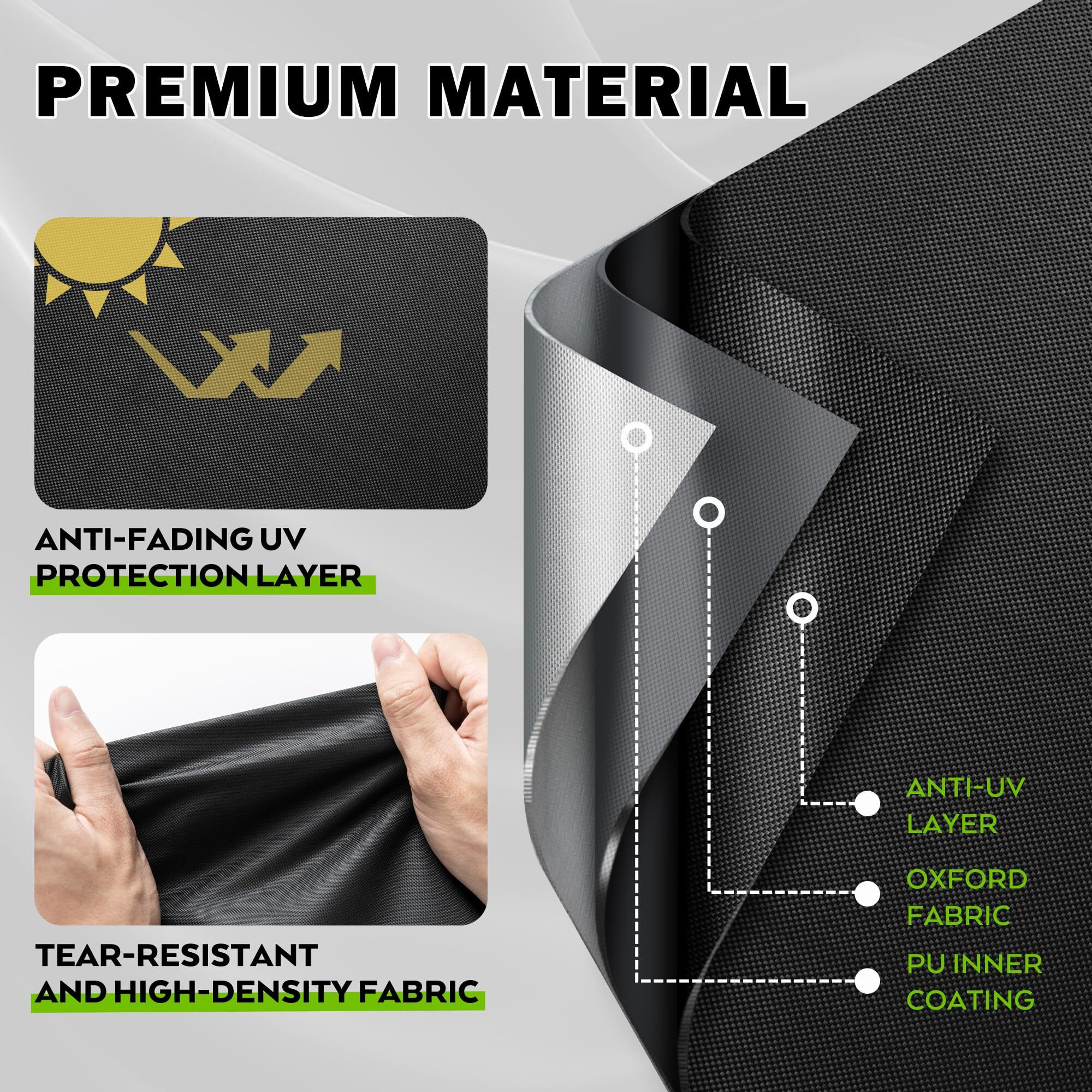 Starcrew Patio High Top Table And Chairs Cover  Outdoor Bar Height Patio Dining Set Cover For 5-Piece Wicker Bar Dining Set/4 Person Patio Table And Chairs Set