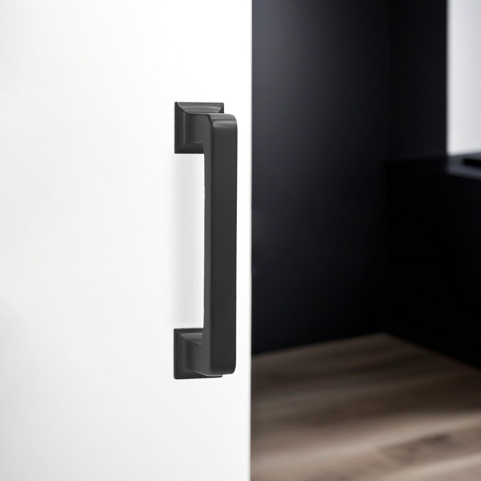 Komotia 10 Pack 3 Inch Cabinet Pulls Matte Black Kitchen Cabinet Handles Zinc Alloy Drawer Pulls Solid Cabinet Hardware