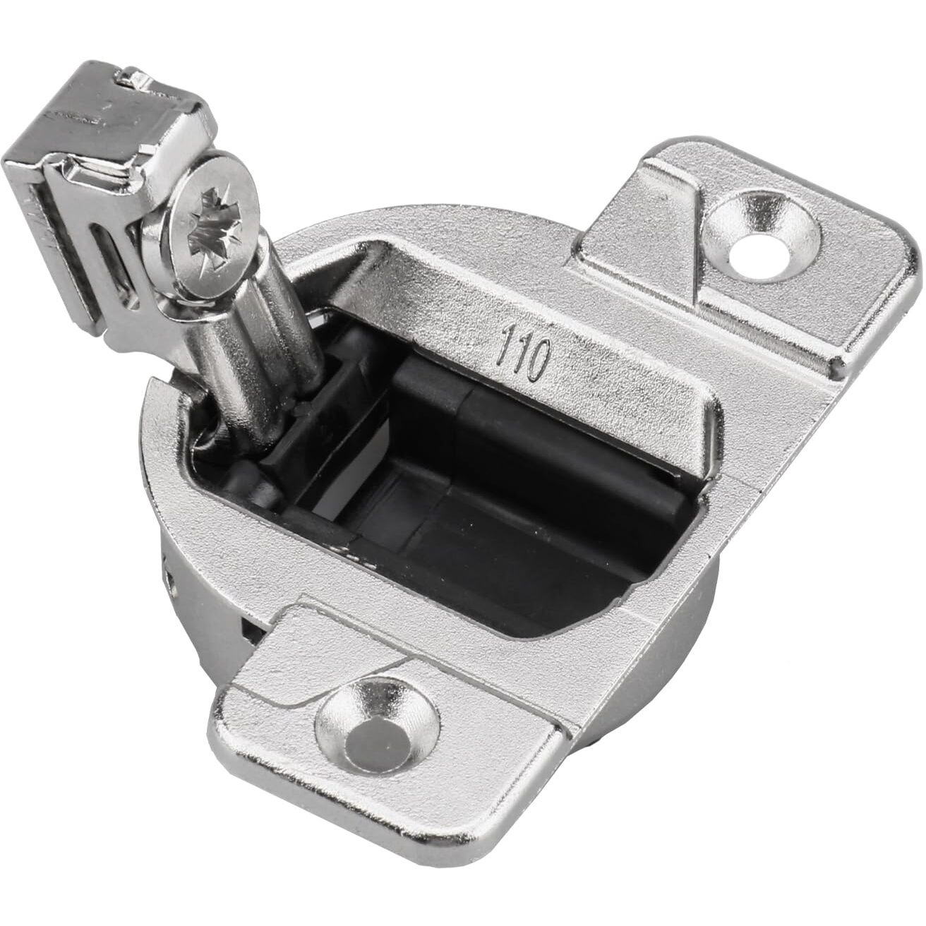 Replacement For Blum 110 Cabinet Hinges  Hinge Back Model 30.310-11.02  Blum 110 Degrees Screw On Compact 33 Hinge For Cabinet Doors  Without Mounting Plate And Screws (8 Pack)