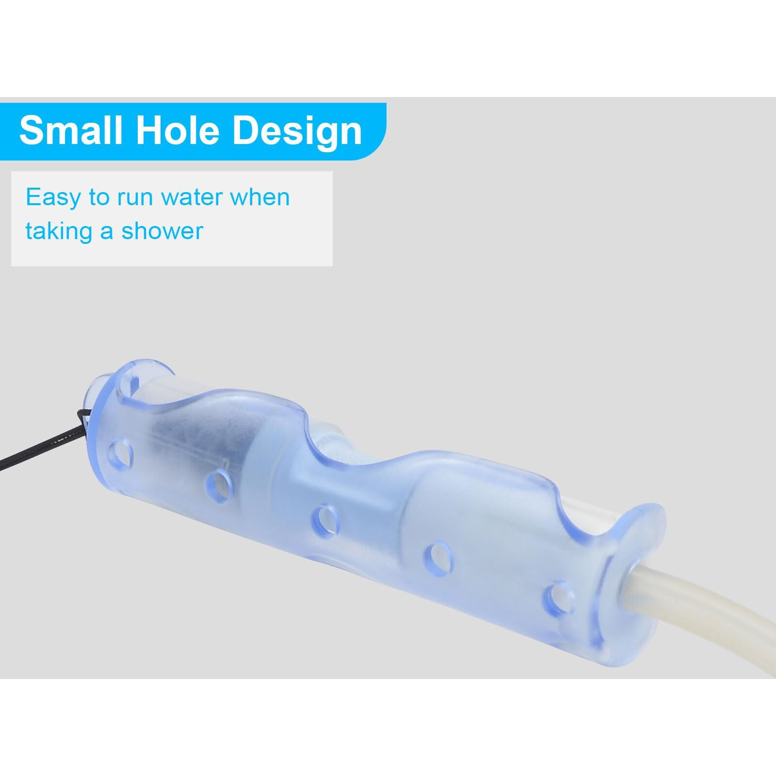 Apdtek Peritoneal Dialysis Transfer Set Catheter Holder Accessories For Baxter 5C4482 5C4483  Pd Secure Shower Support For Men Women With 2 Pcs Ajustable Neck Lanyards - Blue