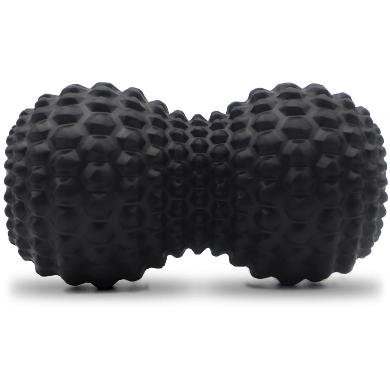 Kitwild Peanut Massage Ball  Double Lacrosse Massage Roller Ball For Deep Tissue Muscle Massage  Physical Therapy  Myofascial Release  Muscle Knots  And Yoga Therapy (Black)