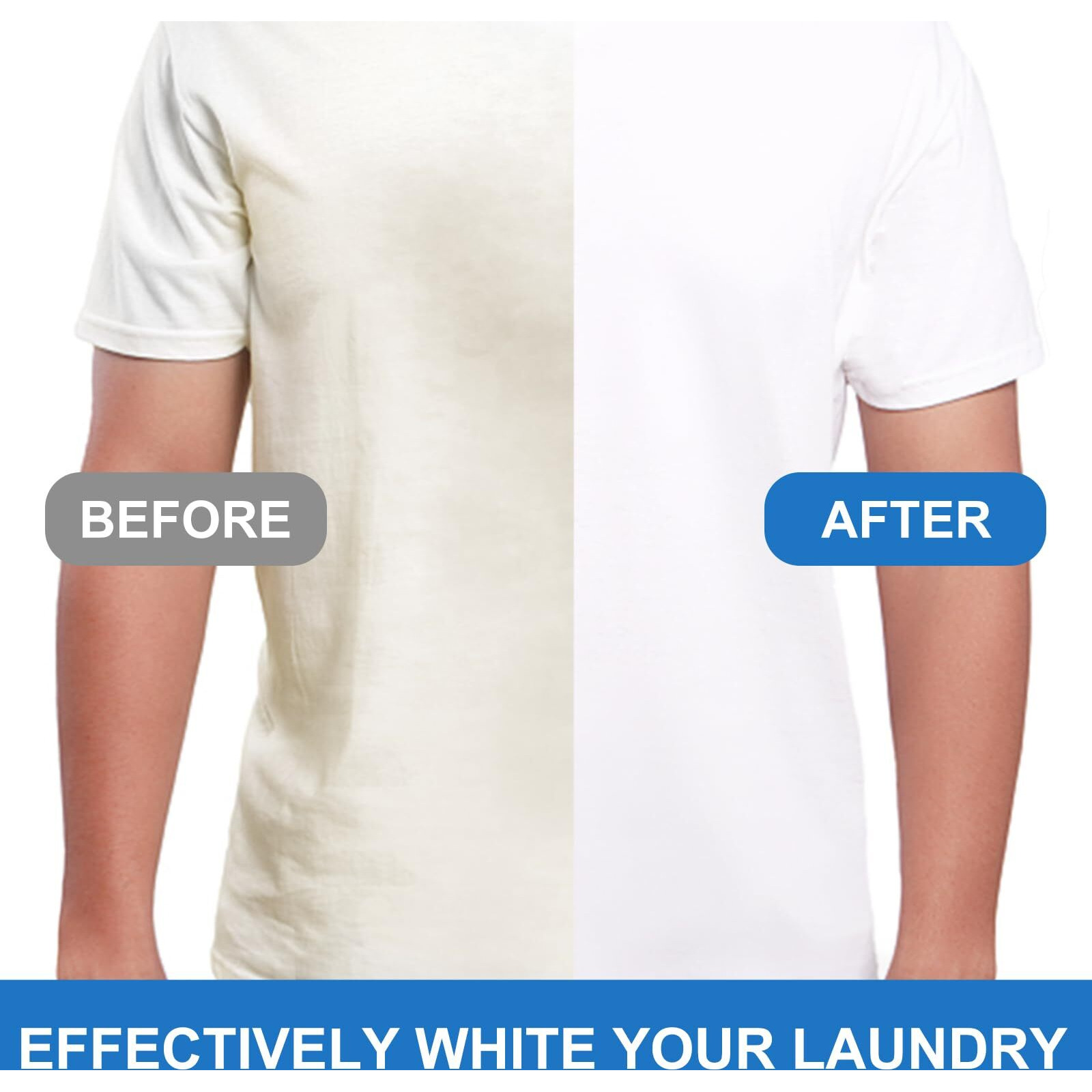 Eco Laundry Whitener Sheets 78 Count - Binbata Unscented High Concentrated Laundry Bleach  Effectively Remove Yellowing & Greying  Safe For Sensitive Skin  Available In All Washing Machines