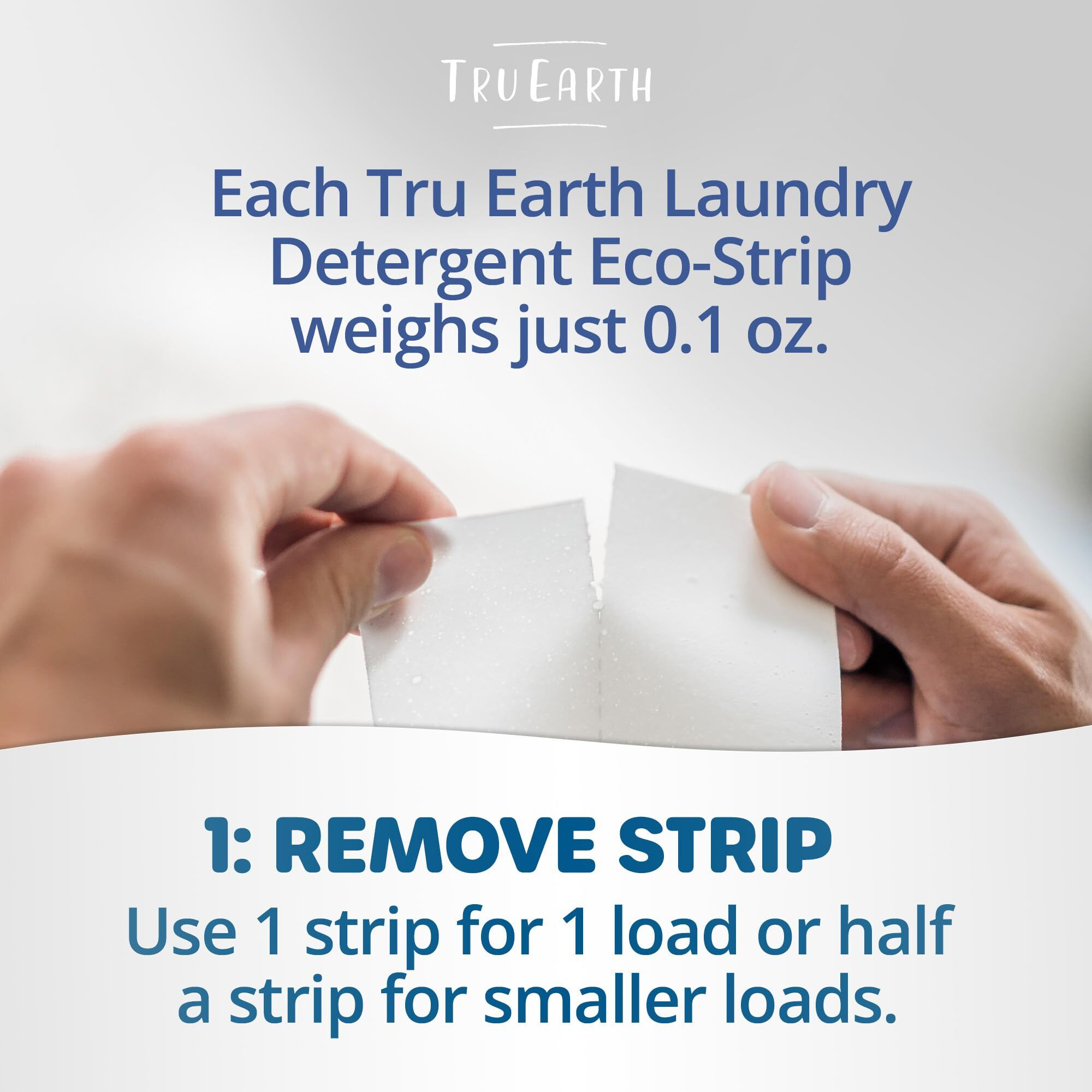 Tru Earth Platinum - Heavy Duty Laundry Detergent Sheets - Up To 64 Loads (32 Sheets)  Fresh Linen Scent - Ultra-Concentrated Formula - Eco-Friendly  Hypoallergenic Laundry Sheets