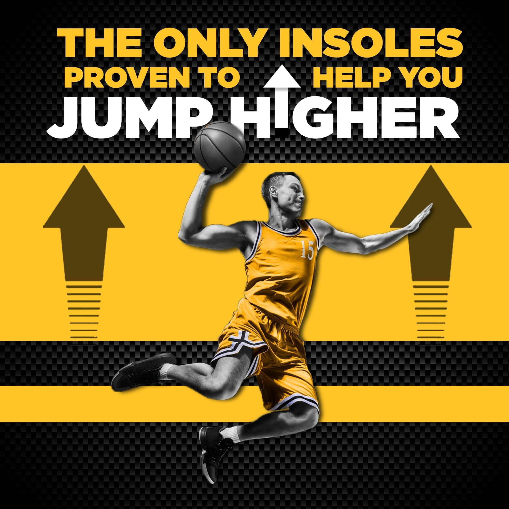 Vktry Silver Performance Insoles-Carbon Fiber Shock Absorbing Inserts  Non-Cleated Shoes-Improve Explosiveness  Protect Against Injury  Optimize Energy Return