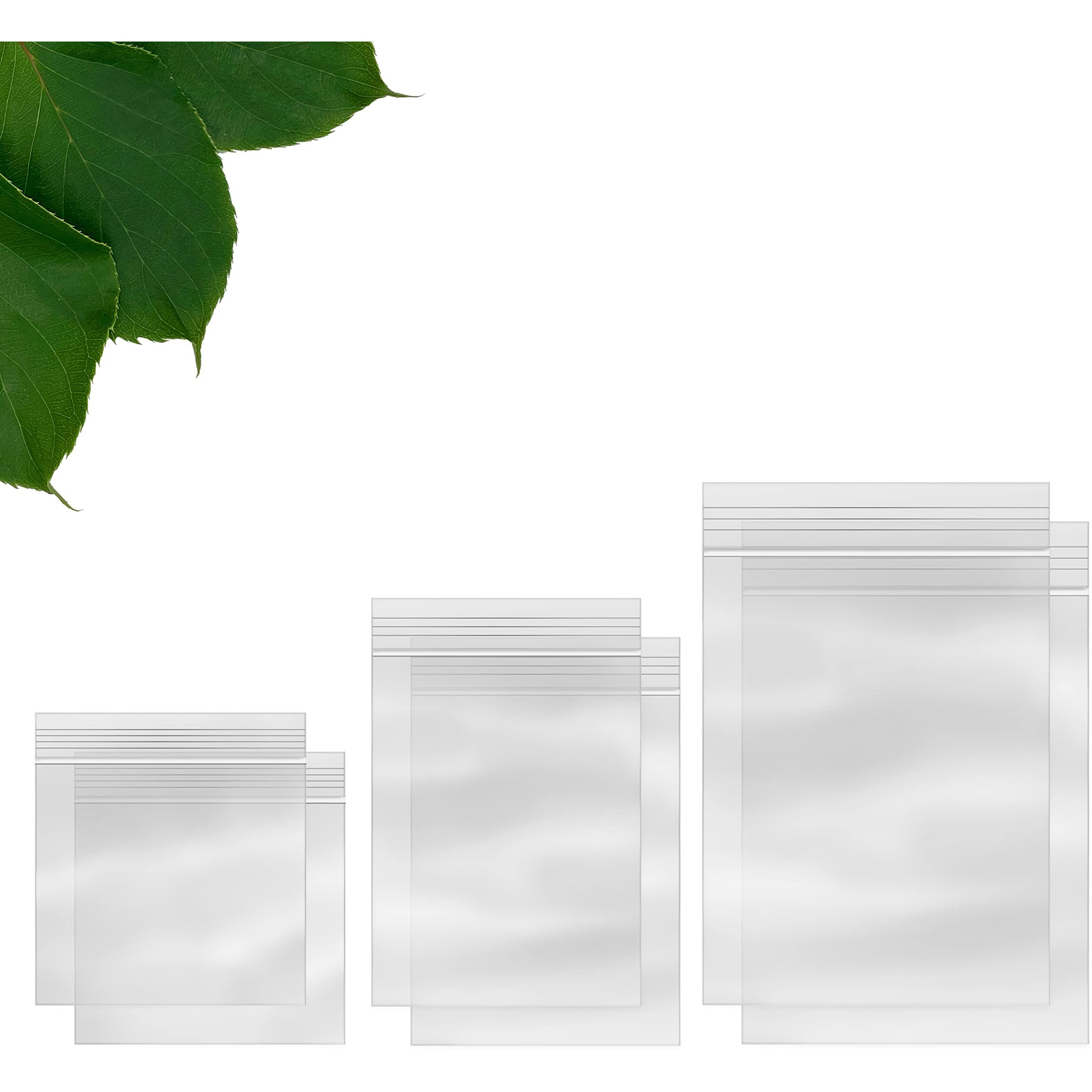 Seal Fresh Bundle Plastic Bags - 3 Sizes (600 Count) - 2"" X 2"" (200)  2"" X 3"" (200)  3"" X 4"" (200) - 2X2 Baggies  2X3 Baggies  3X4 Bags