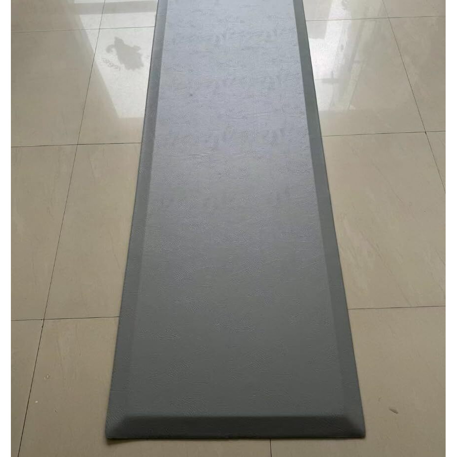 Fall Protection Mat For Elderly - Cushion Safety Mat Reduces Impact - Anti-Slip Fall Mats For Elderly - Bedside Floor Mats-24''X70''X3/4''-Grey
