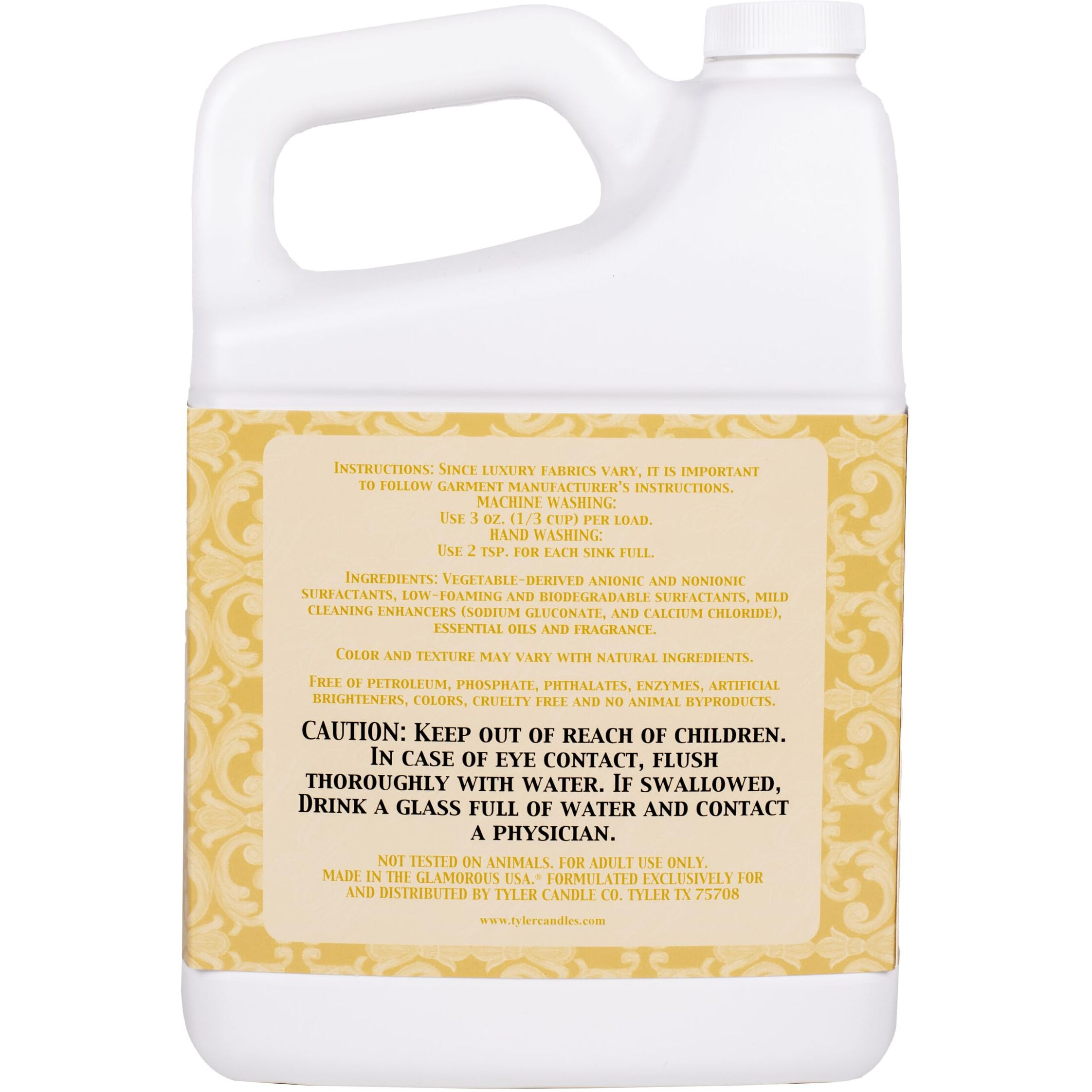 Tyler Candle - French Market Half Gallon (1.89 Liters) Size Laundry Detergent