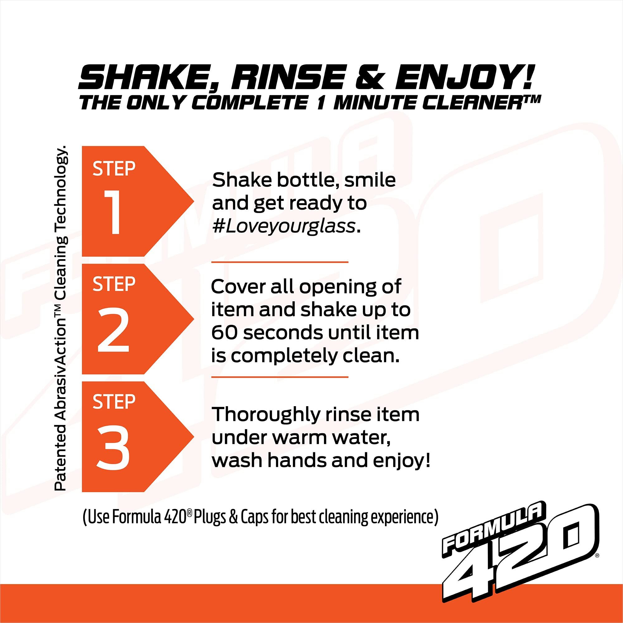 Formula 420 Plastics & Silicone Cleaner 12Oz (2 Pack)