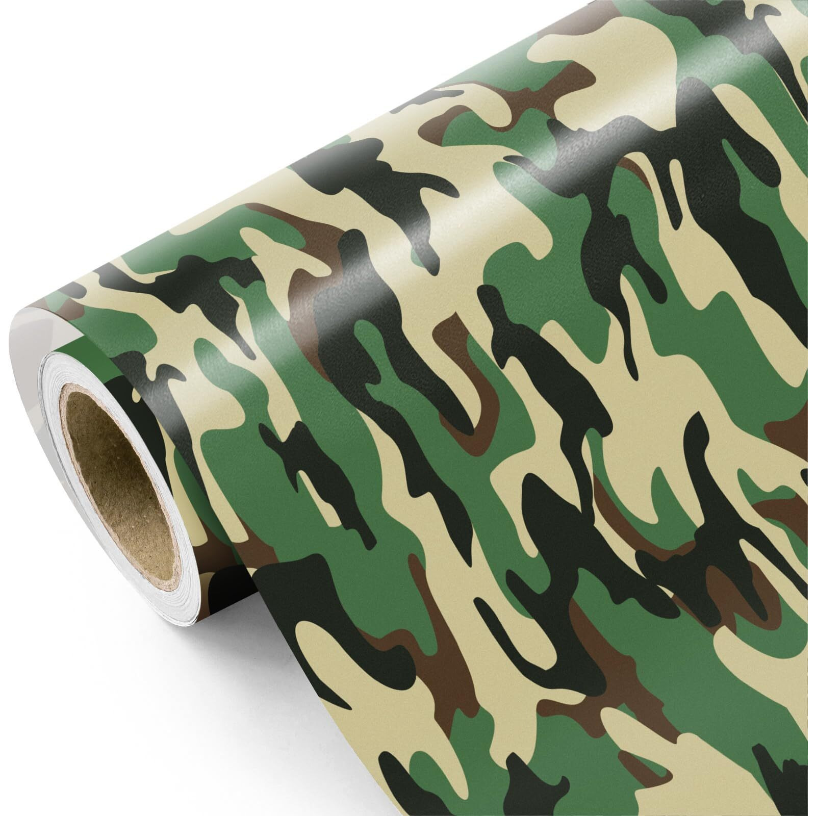 Wrapaholic Camo Wrapping Paper - Mini Roll - 17 Inch X 16.5 Feet - Green Zone Camouflage Wrapping Paper For Men  Birthday  Baby Showers  Holiday